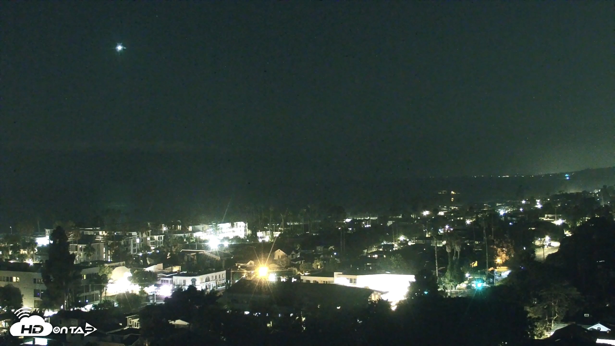 Snapshot of La Jolla Shores Overlook Live Webcam taken Aug 30, 2026, 10:10pm PDT