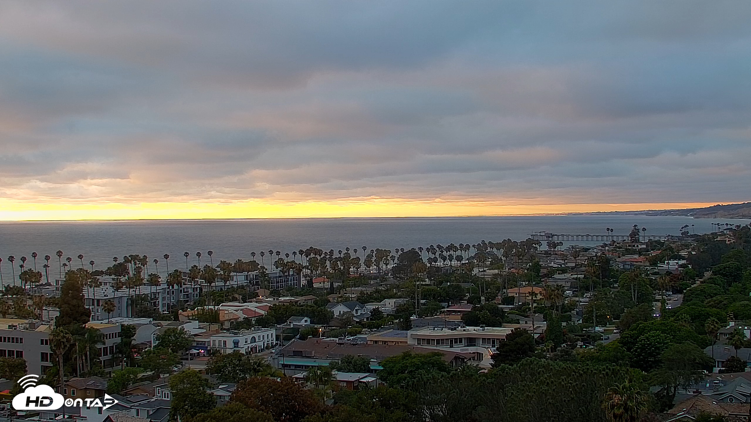 Snapshot of La Jolla Shores Overlook Live Webcam taken Jul 22, 2025, 7:38pm PDT