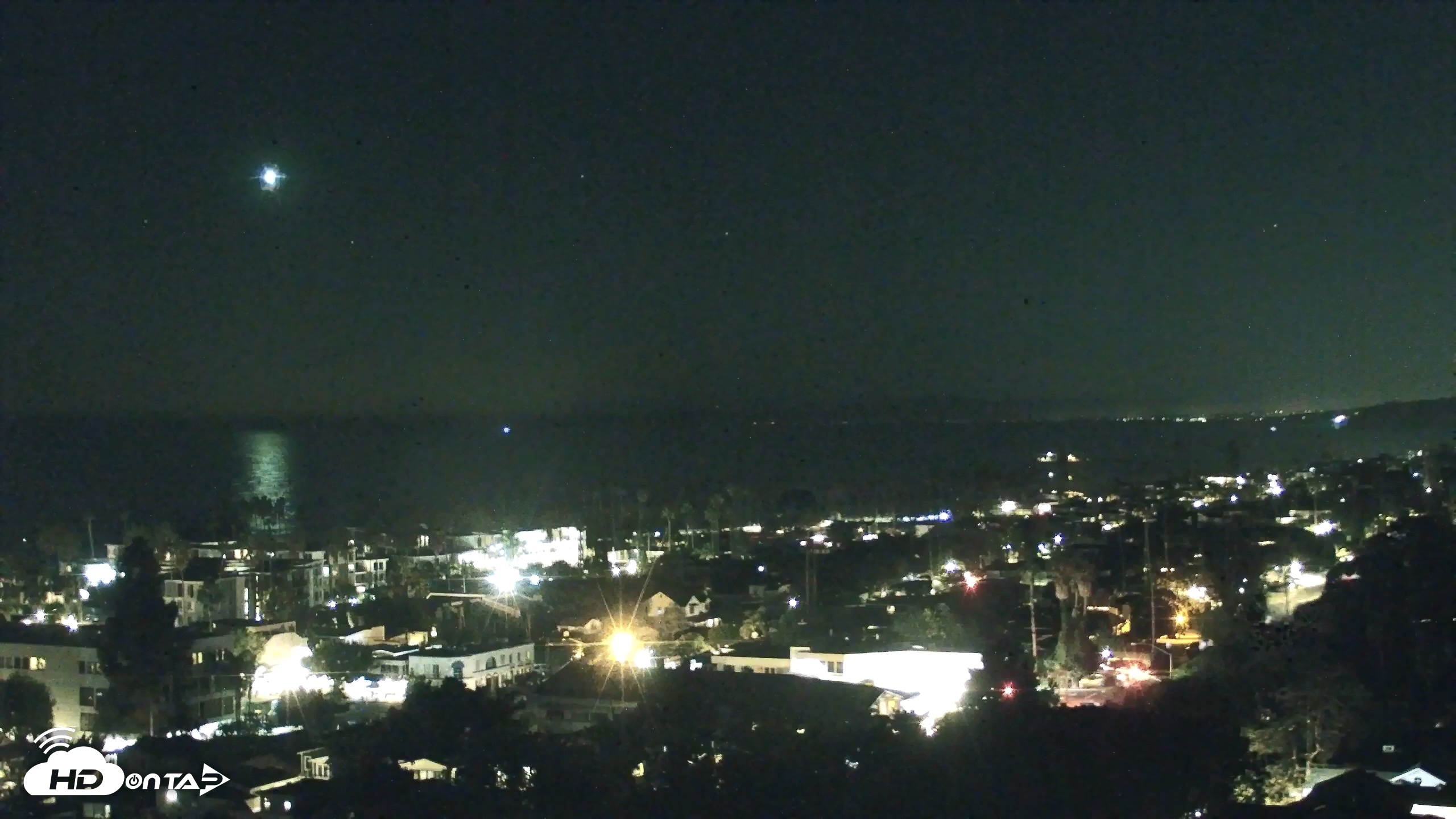 Snapshot of La Jolla Shores Overlook Live Webcam taken Oct 2, 2026, 10:16pm PDT