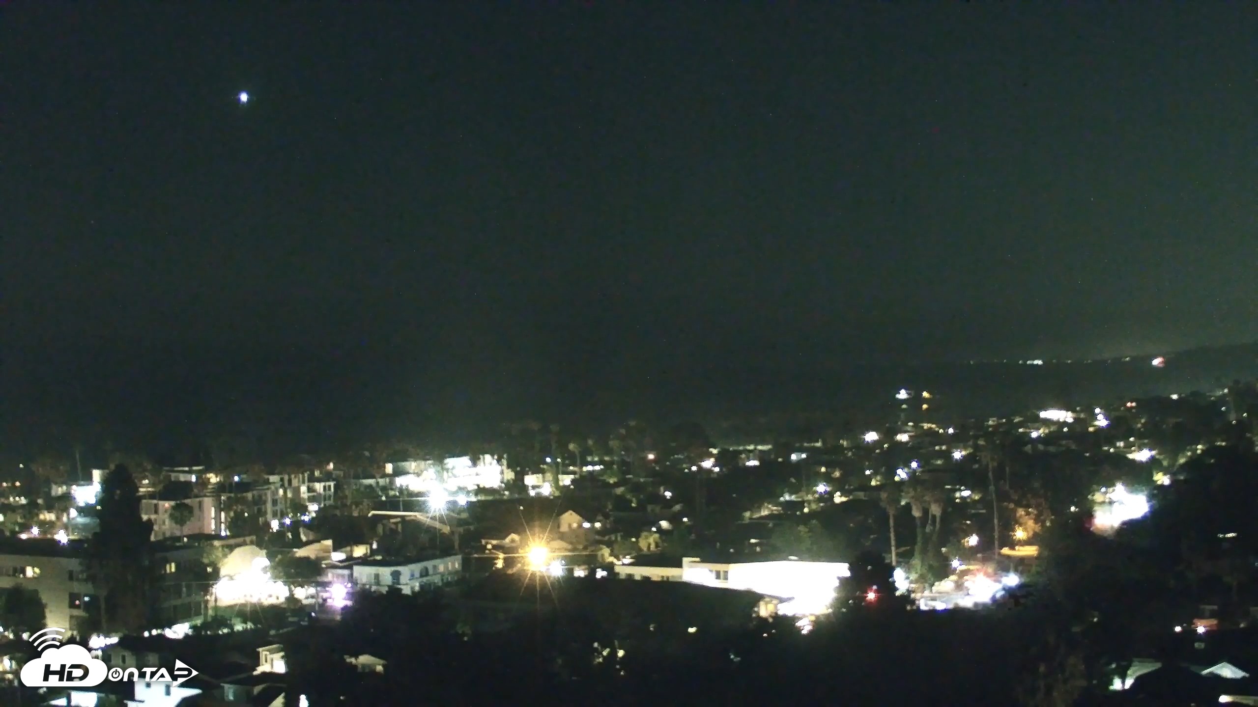 Snapshot of La Jolla Shores Overlook Live Webcam taken Jul 15, 2026, 9:20pm PDT