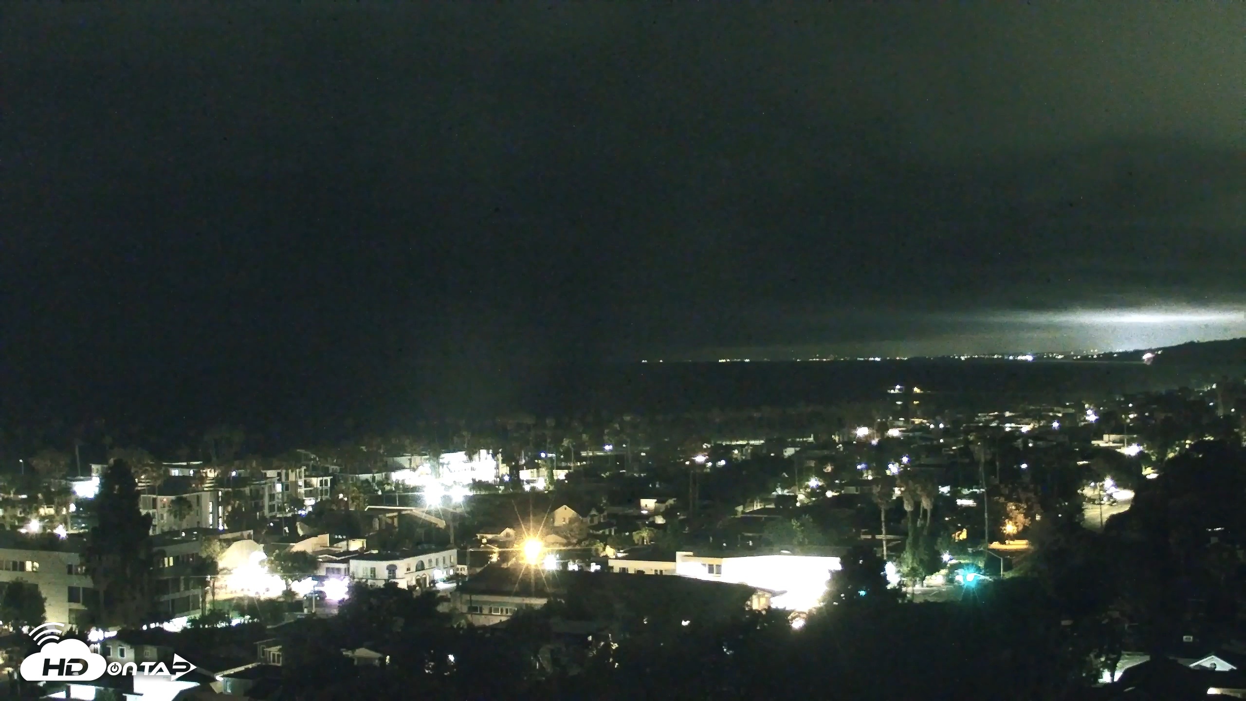 Snapshot of La Jolla Shores Overlook Live Webcam taken Jul 4, 2026, 11:01pm PDT