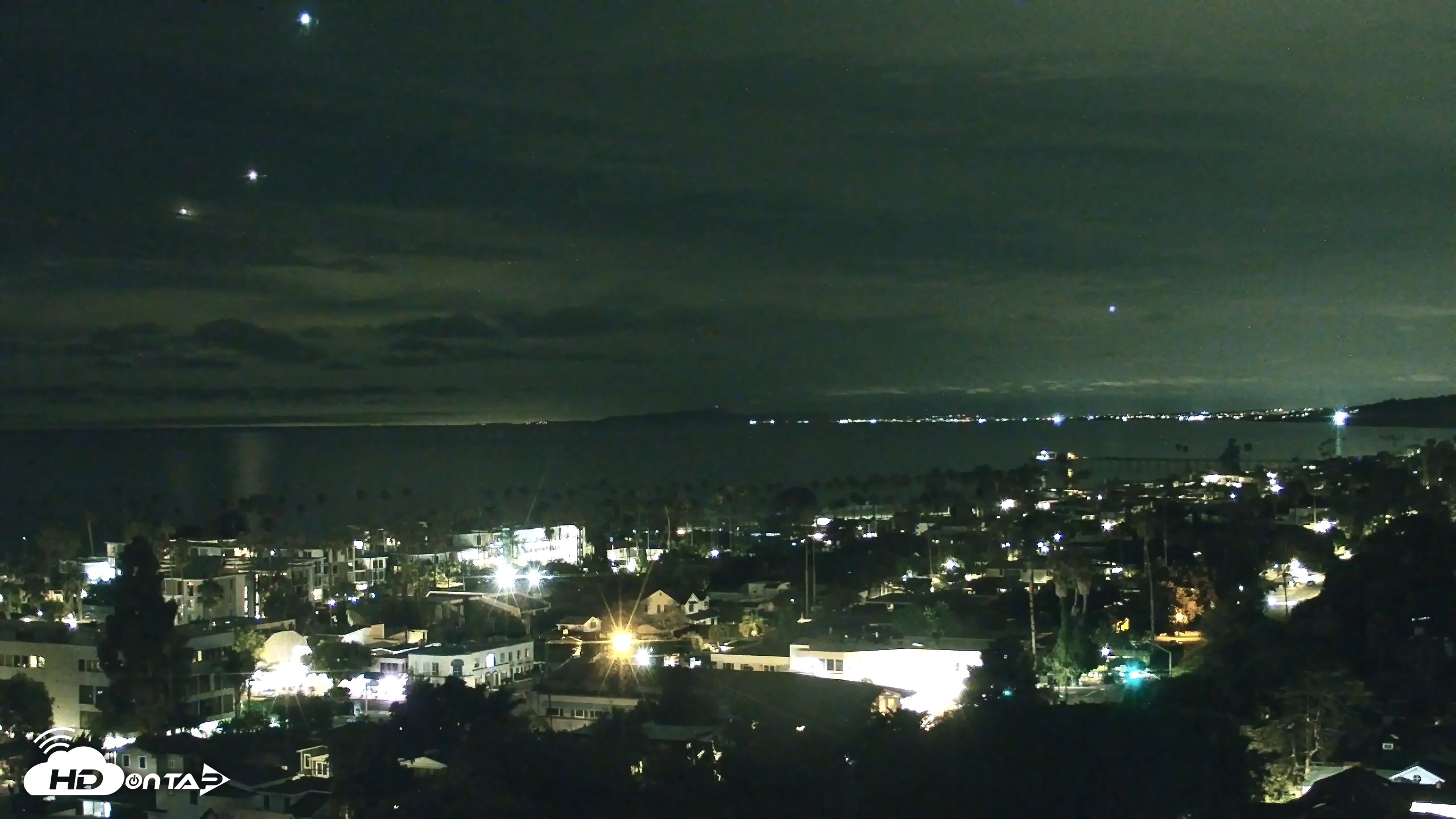 Snapshot of La Jolla Shores Overlook Live Webcam taken Aug 13, 2026, 10:06pm PDT