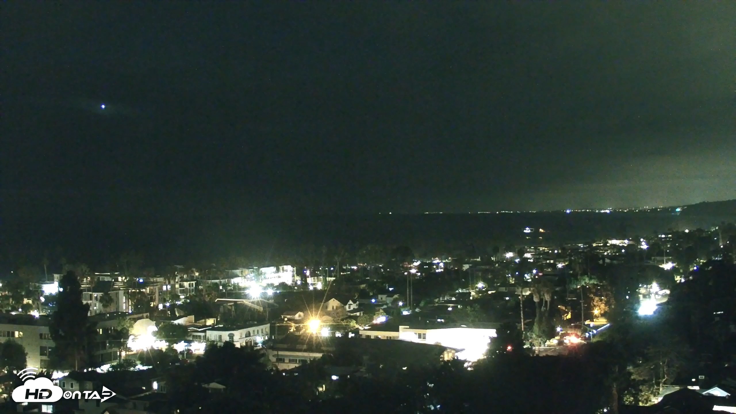 Snapshot of La Jolla Shores Overlook Live Webcam taken Sep 19, 2026, 7:50pm PDT