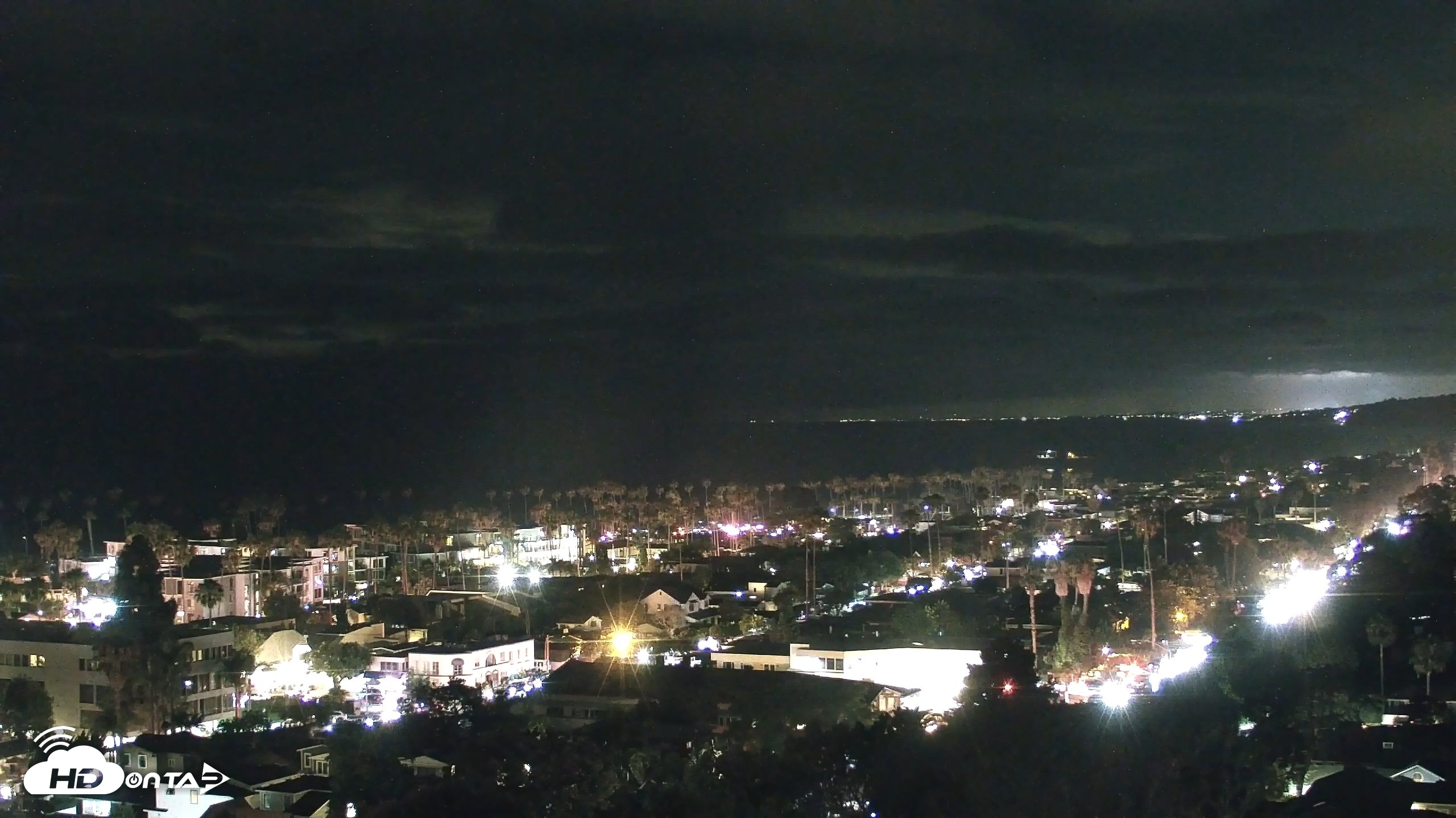Snapshot of La Jolla Shores Overlook Live Webcam taken Jul 4, 2026, 9:51pm PDT