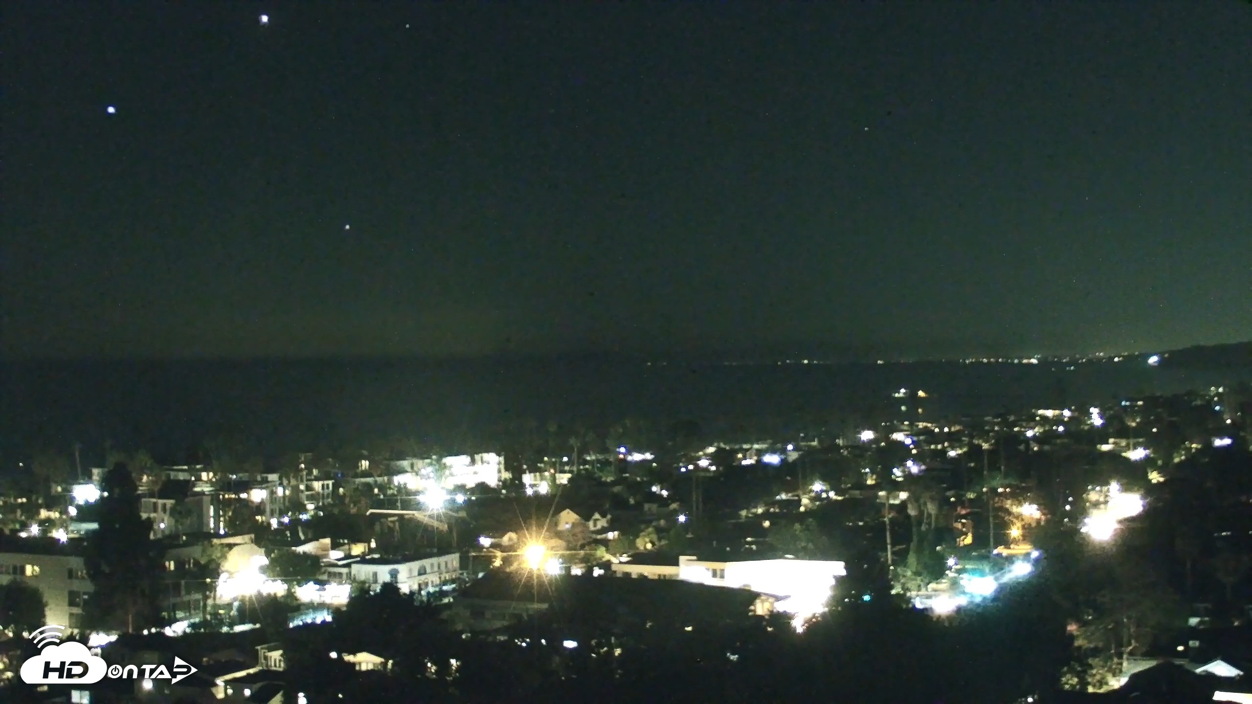 Snapshot of La Jolla Shores Overlook Live Webcam taken Oct 2, 2026, 9:12pm PDT
