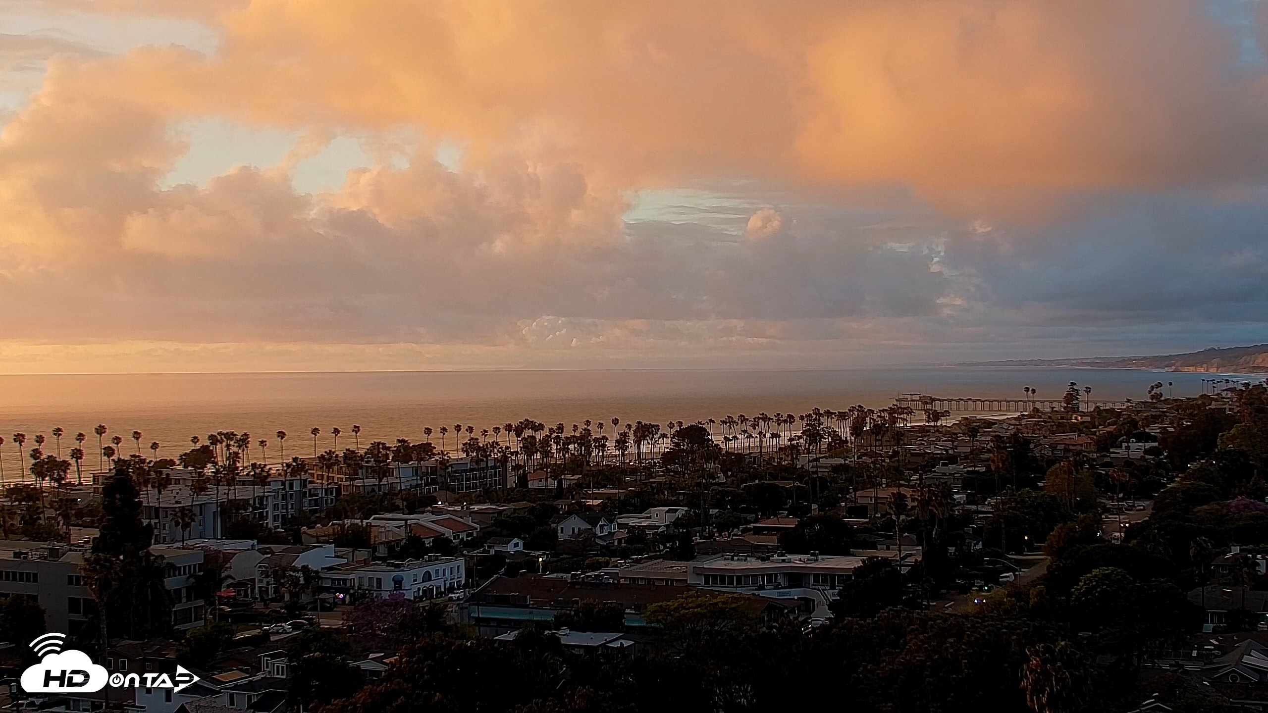 Snapshot of La Jolla Shores Overlook Live Webcam taken Apr 21, 2026, 7:18pm PDT