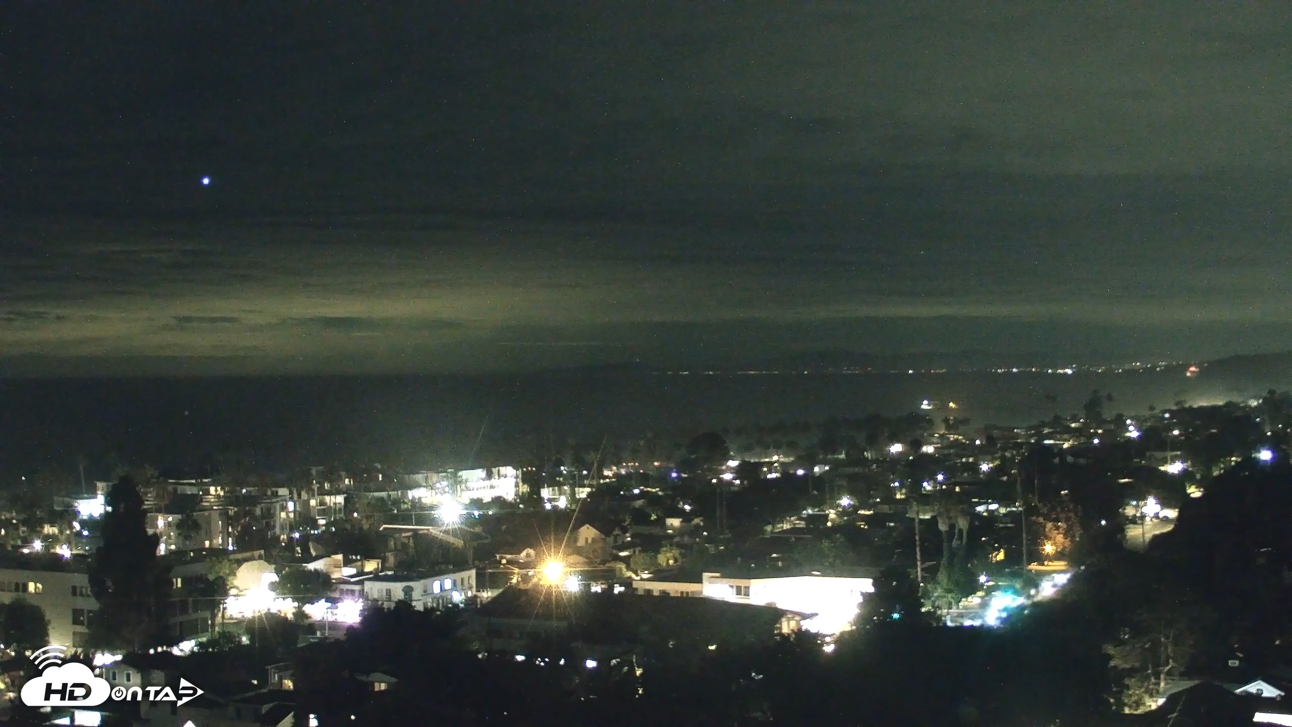 Snapshot of La Jolla Shores Overlook Live Webcam taken Sep 6, 2026, 9:19pm PDT