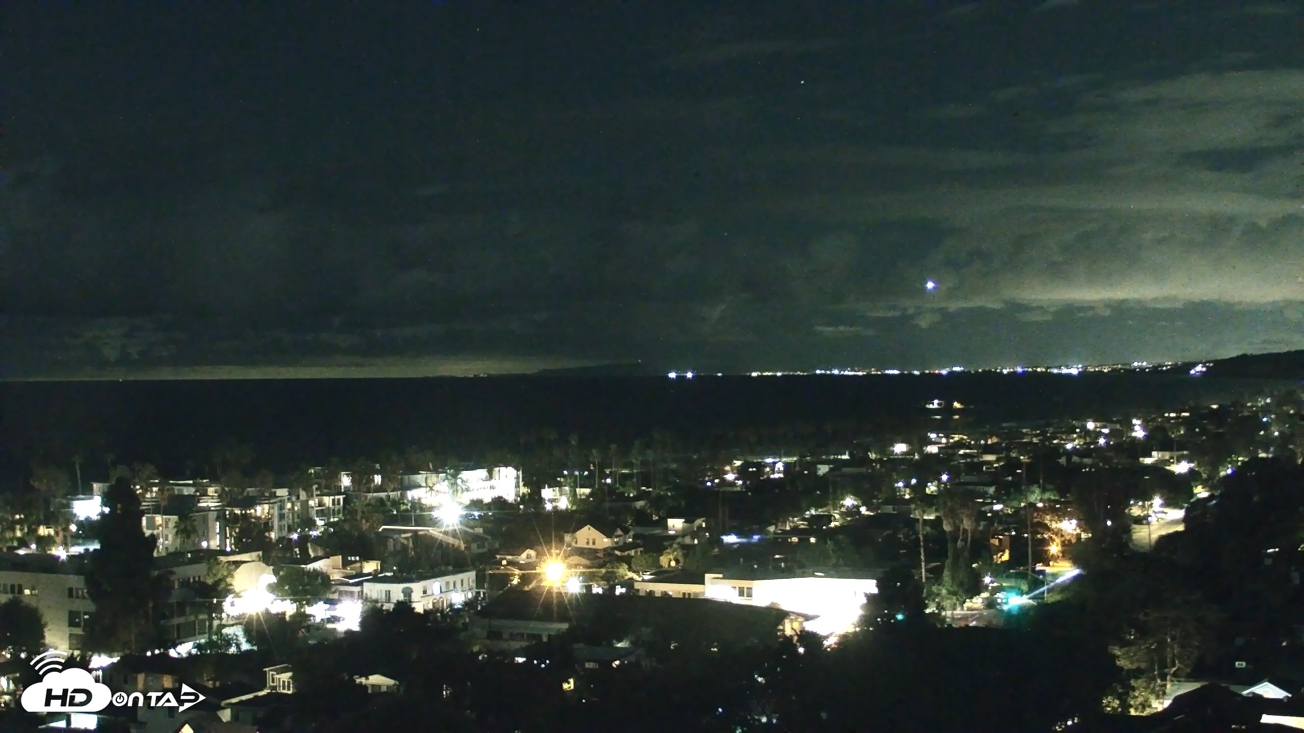 Snapshot of La Jolla Shores Overlook Live Webcam taken Oct 22, 2026, 7:25pm PDT