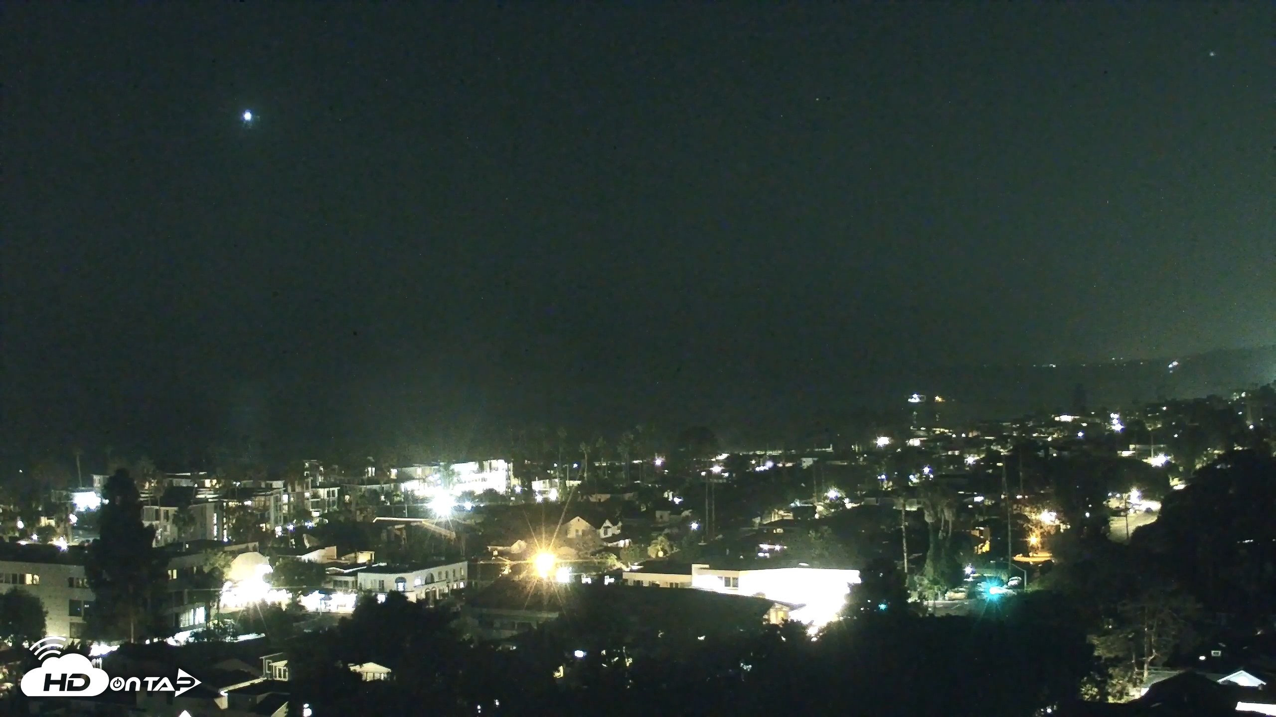 Snapshot of La Jolla Shores Overlook Live Webcam taken Sep 30, 2026, 9:01pm PDT