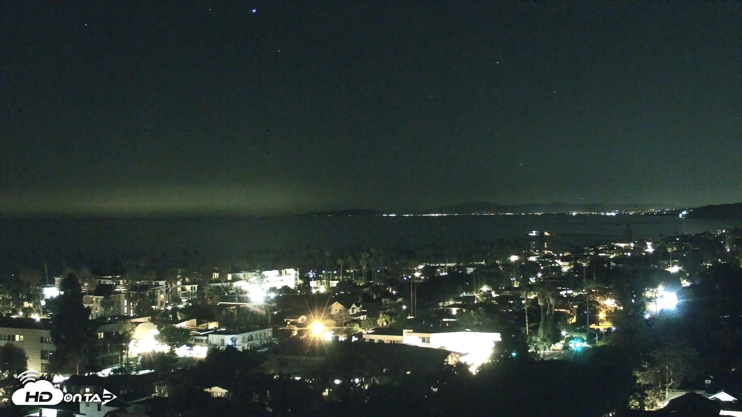 Snapshot of La Jolla Shores Overlook Live Webcam taken Oct 4, 2026, 9:24pm PDT