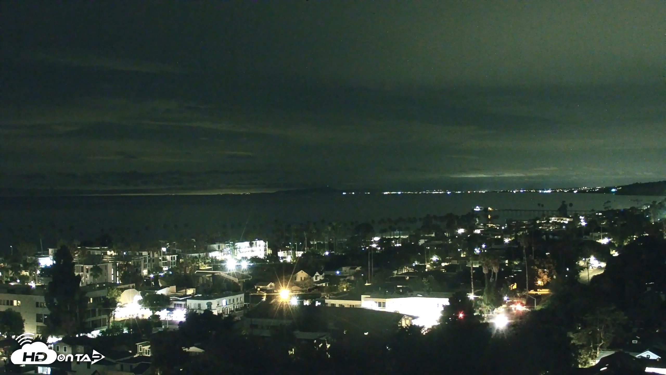 Snapshot of La Jolla Shores Overlook Live Webcam taken Aug 13, 2026, 10:26pm PDT