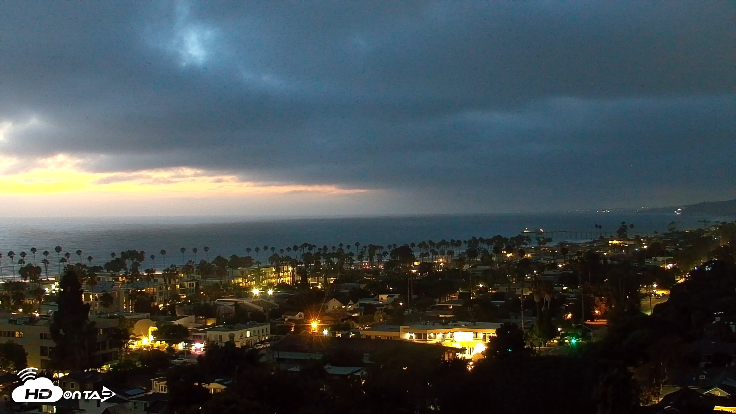 Snapshot of La Jolla Shores Overlook Live Webcam taken Aug 18, 2026, 8:01pm PDT