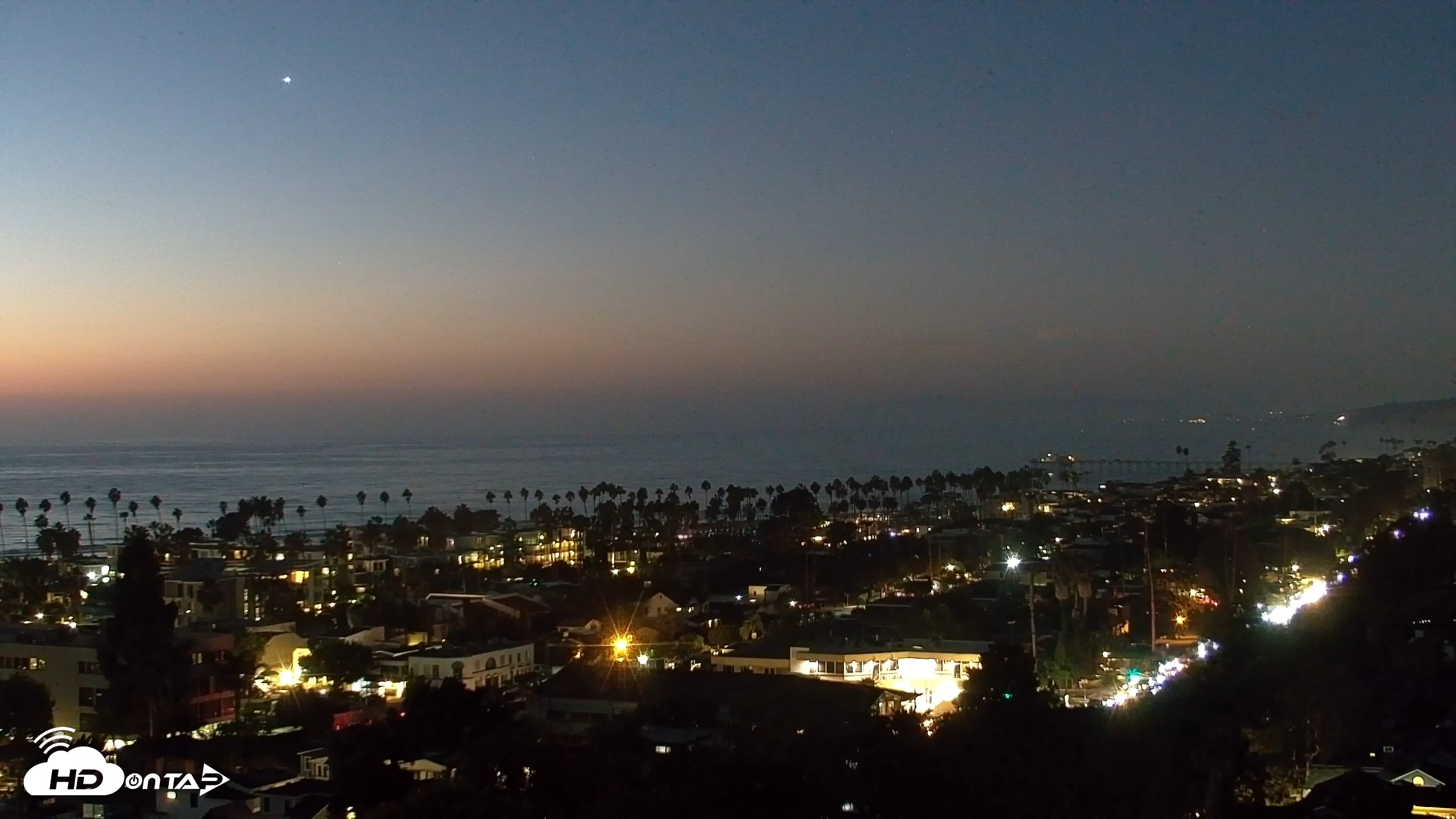 Snapshot of La Jolla Shores Overlook Live Webcam taken Oct 2, 2026, 7:09pm PDT