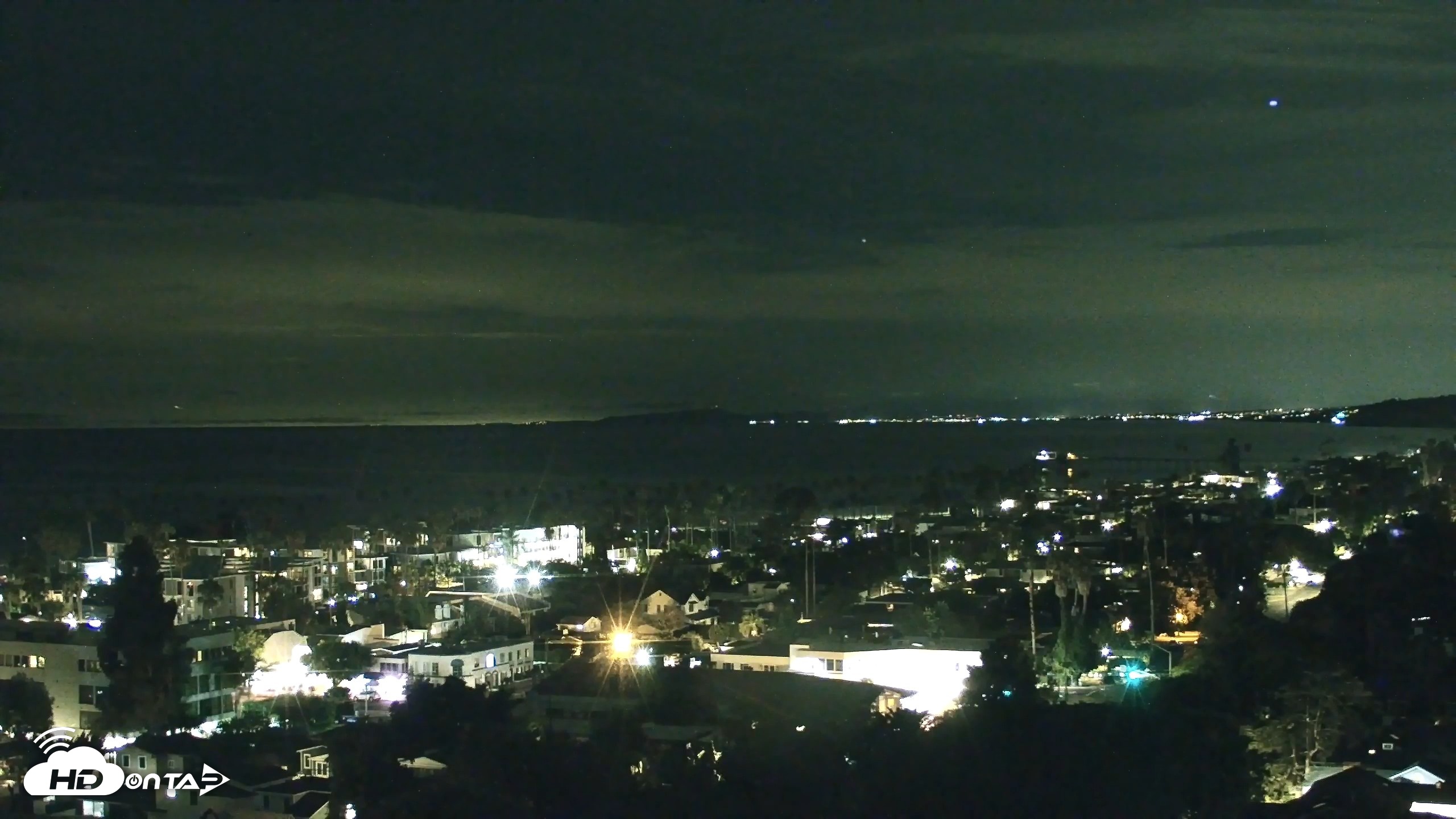 Snapshot of La Jolla Shores Overlook Live Webcam taken Aug 13, 2026, 9:13pm PDT