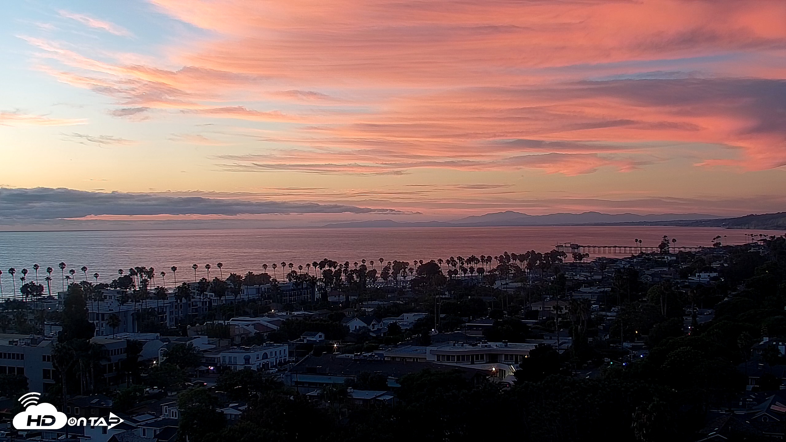 Snapshot of La Jolla Shores Overlook Live Webcam taken Jul 26, 2025, 8:01pm PDT