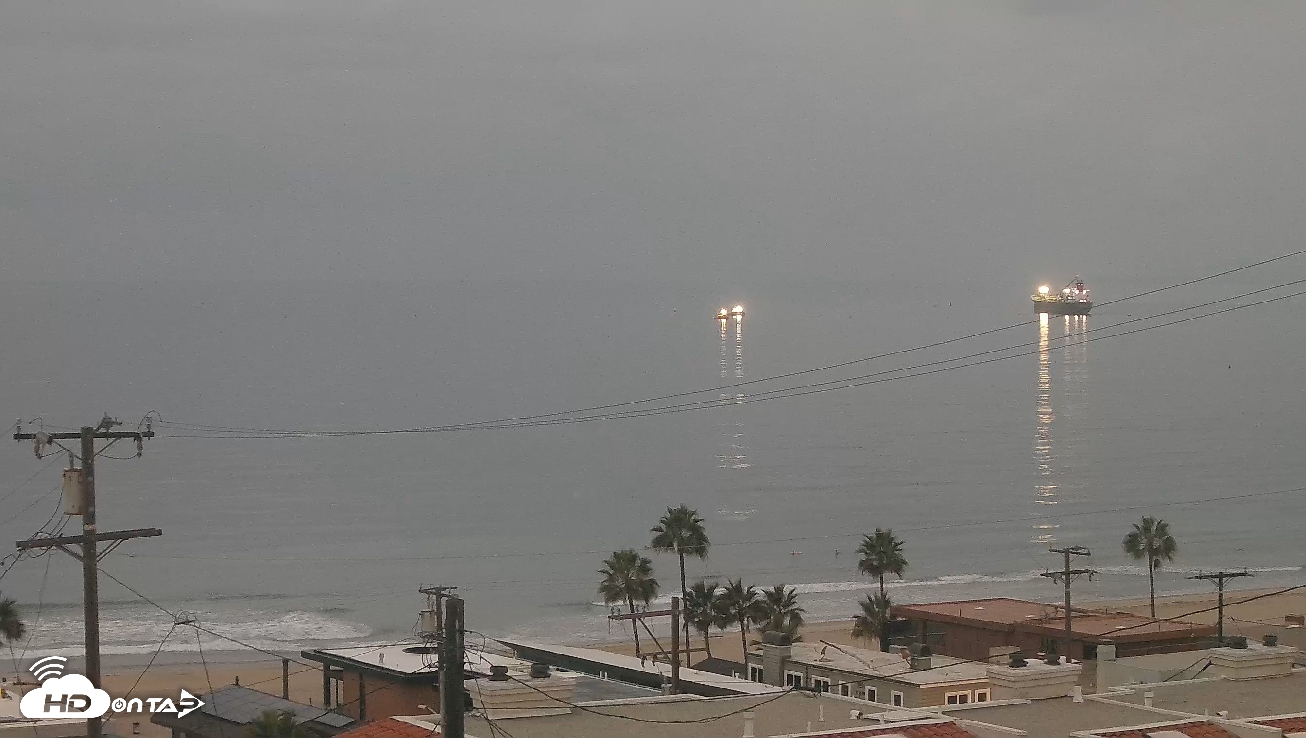 Snapshot of El Porto Overlook Live Surf Camera taken Sep 21, 2026, 6:26am PDT