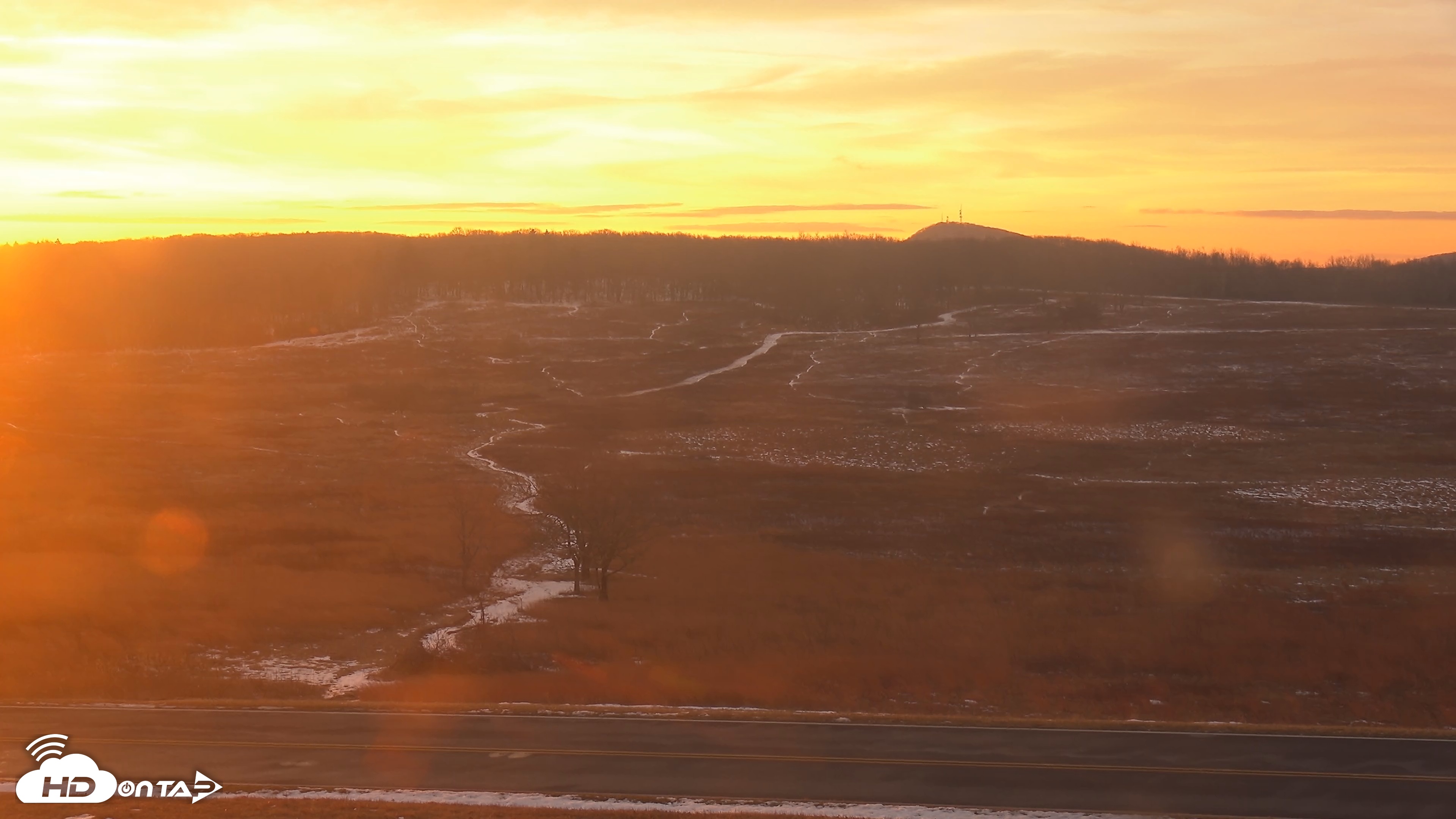 Snapshot of Shenandoah National Park Big Meadow Live Cam taken Dec 17, 2025, 7:33am EST