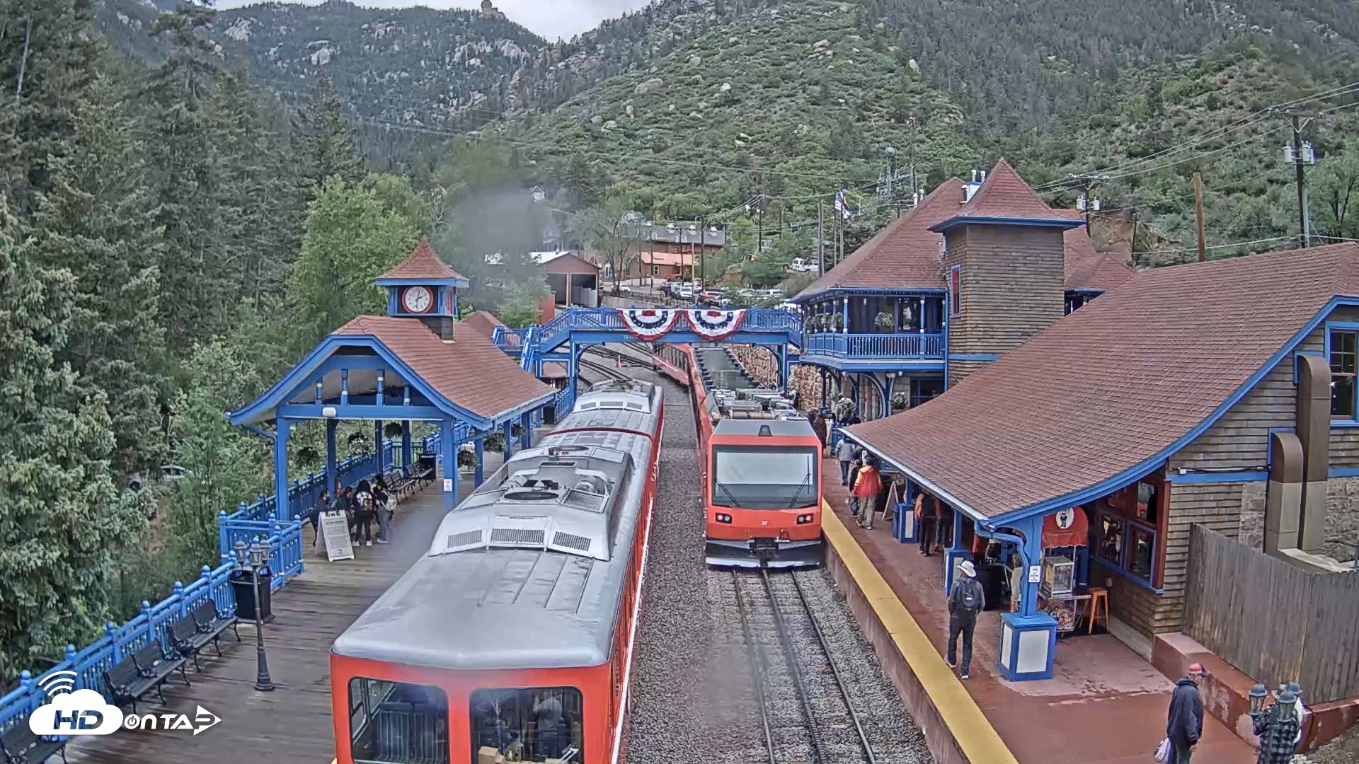 Snapshot of Pikes Peak COG Railway taken Jun 2, 2025, 2:03pm MDT