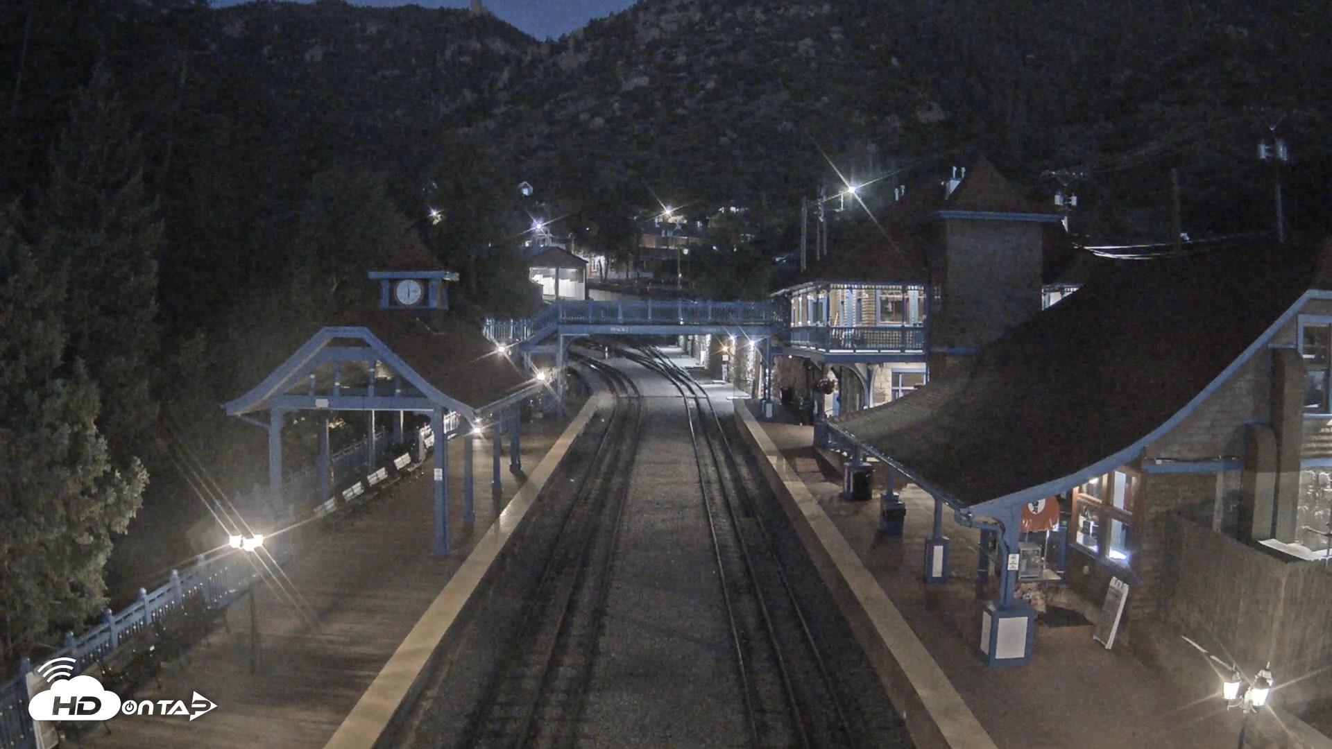 Snapshot of Pikes Peak COG Railway Live Webcam taken Sep 9, 2026, 6:00am MDT