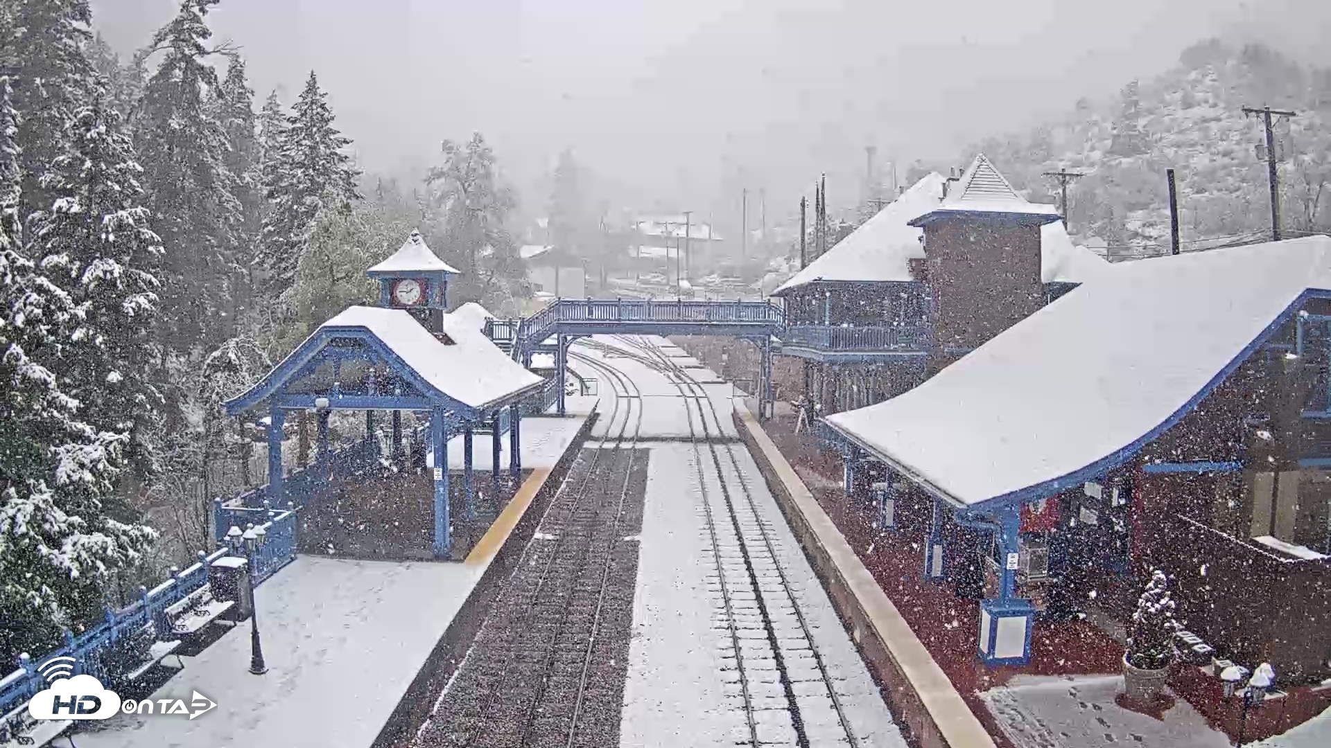 Snapshot of Pikes Peak COG Railway taken May 6, 2025, 1:46pm MDT
