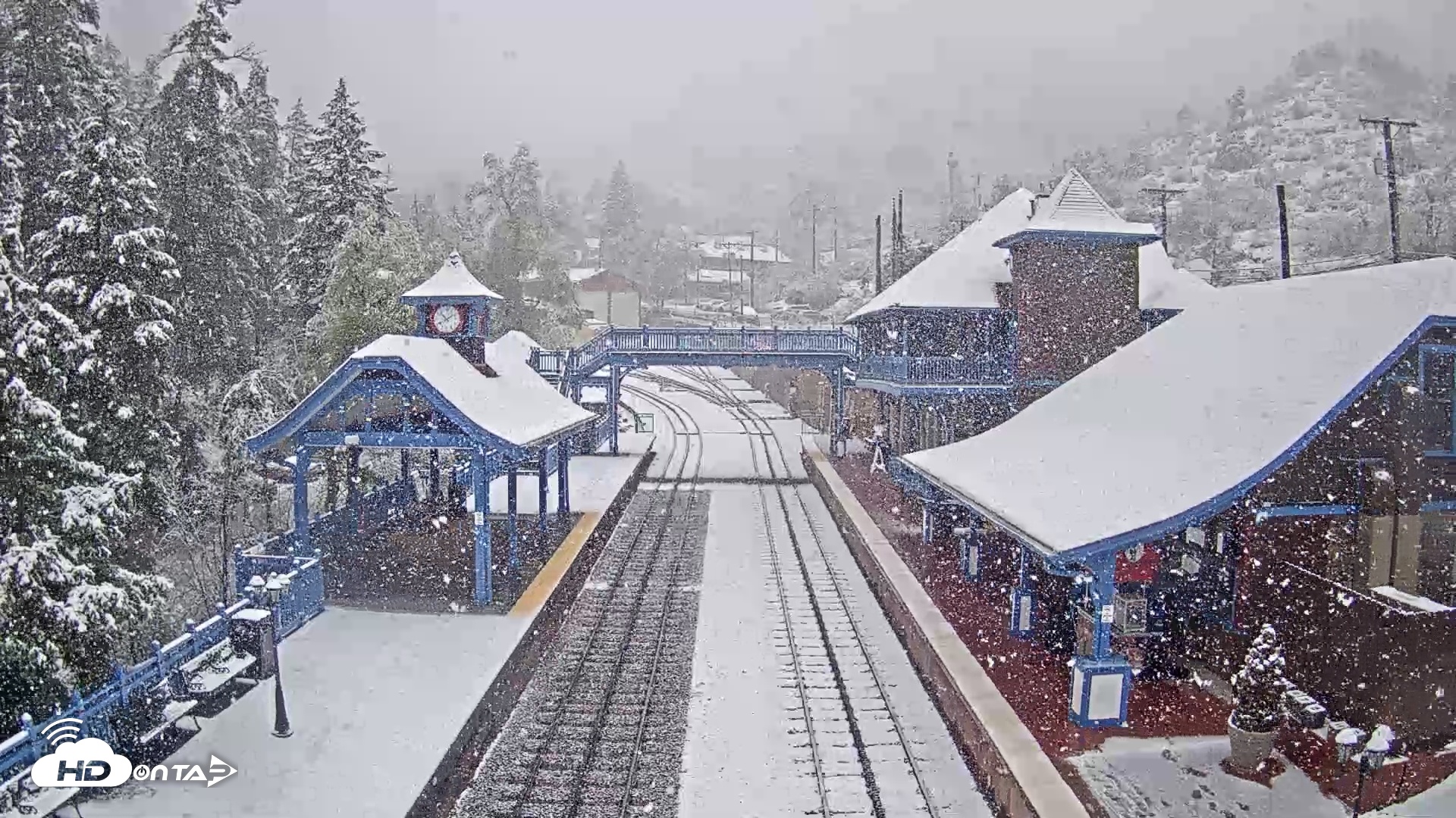 Snapshot of Pikes Peak COG Railway taken May 6, 2025, 1:53pm MDT