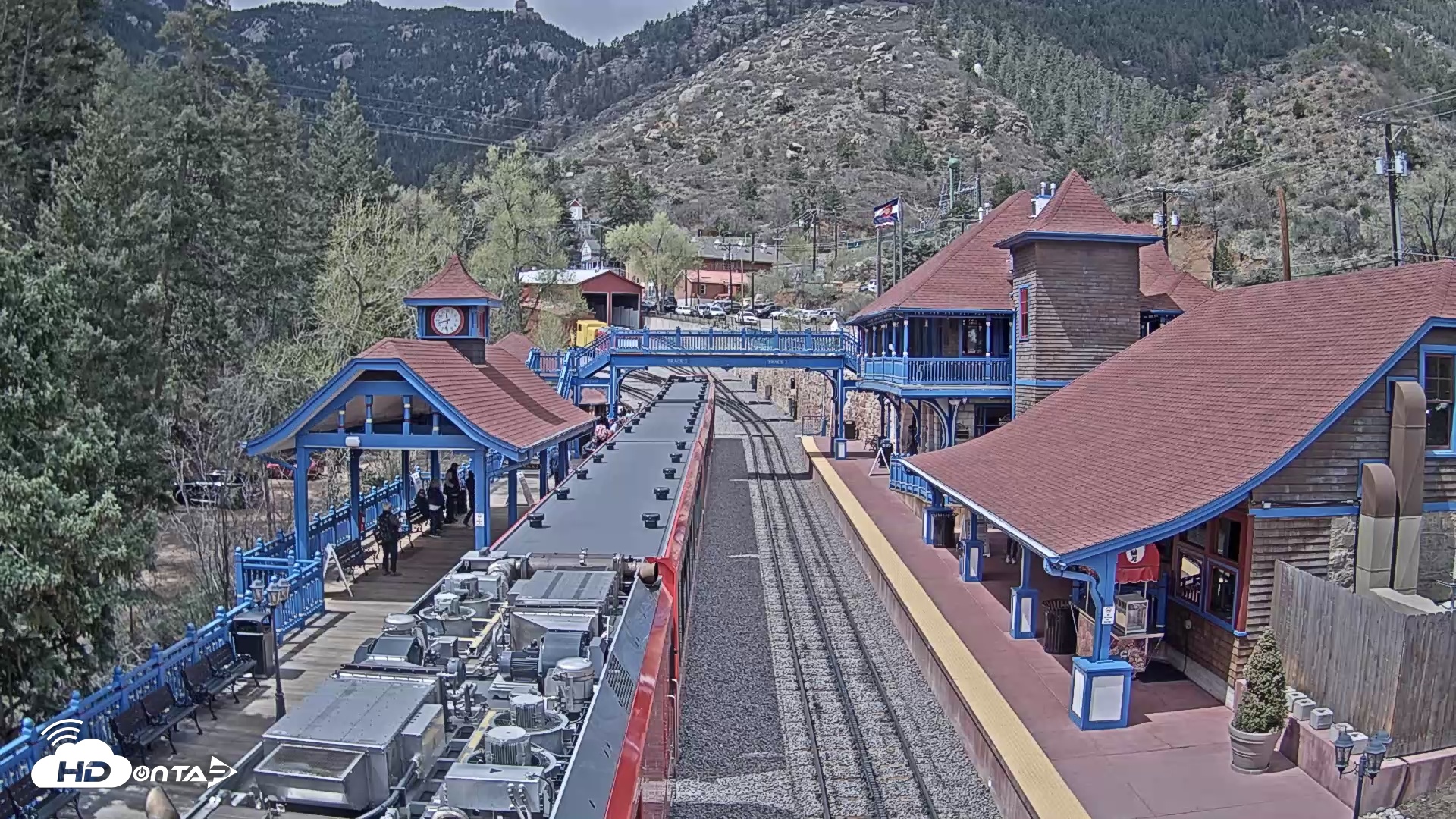 Snapshot of Pikes Peak COG Railway taken Apr 30, 2025, 11:43am MDT