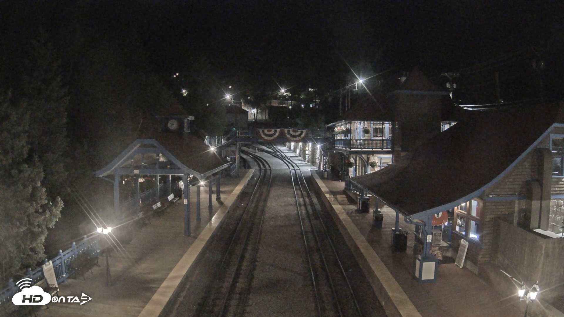 Snapshot of Pikes Peak COG Railway Live Webcam taken Jun 5, 2026, 9:39pm MDT