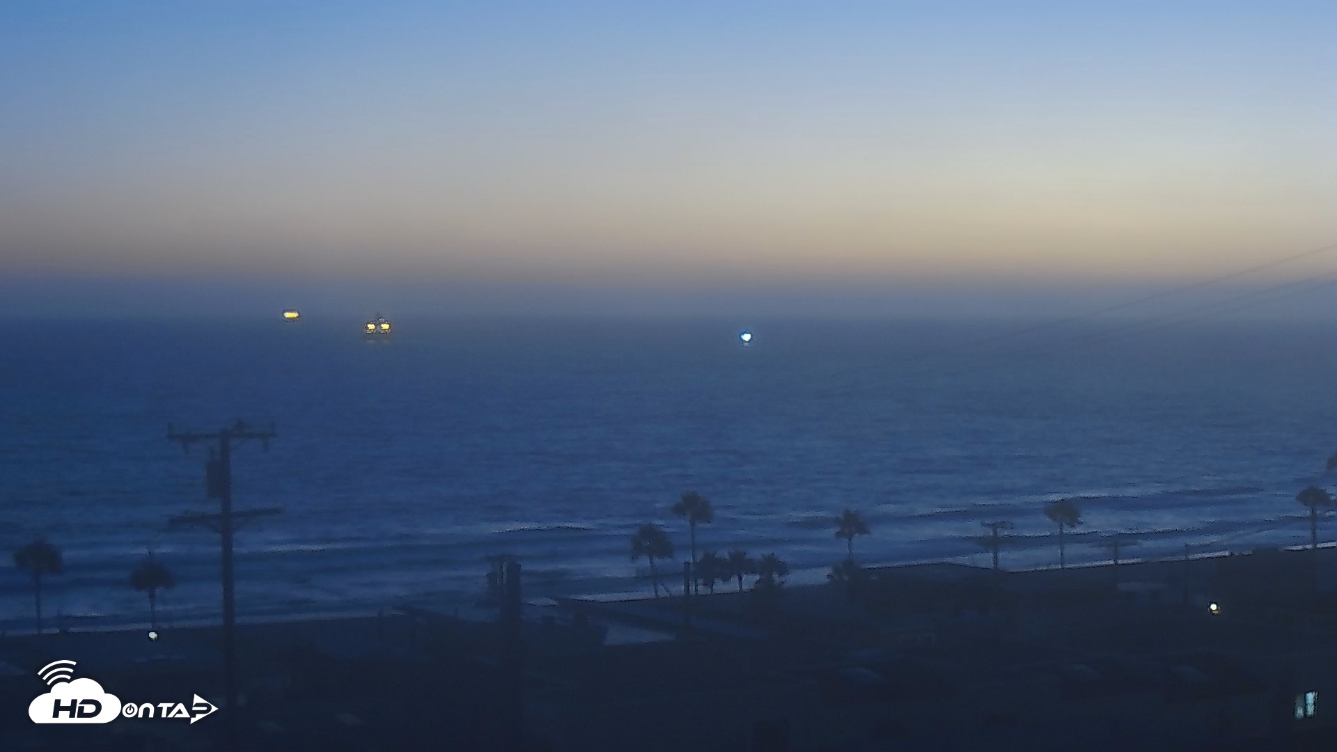 Snapshot of El Porto Rosecrans Overlook Live Camera taken Aug 1, 2026, 8:23pm PDT