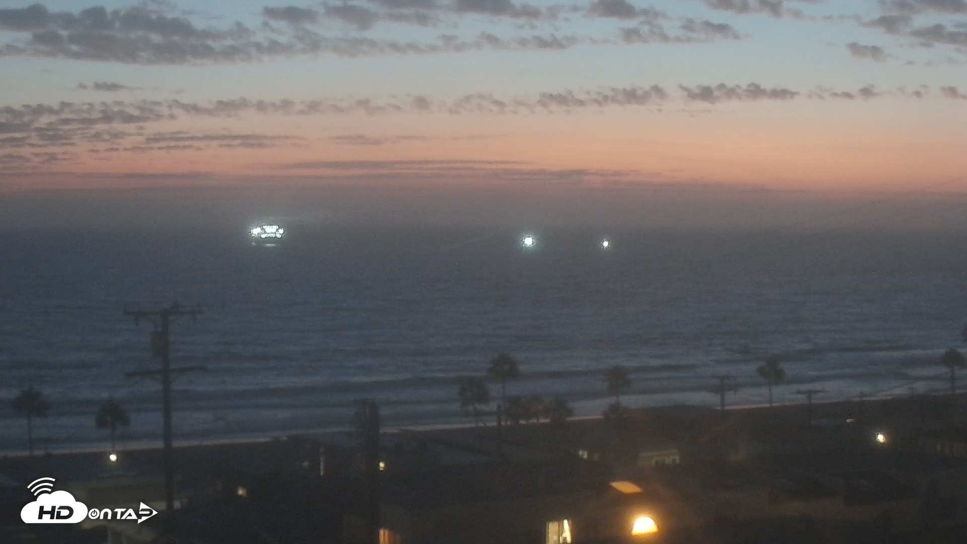 Snapshot of El Porto Rosecrans Overlook Live Camera taken Aug 30, 2026, 7:58pm PDT