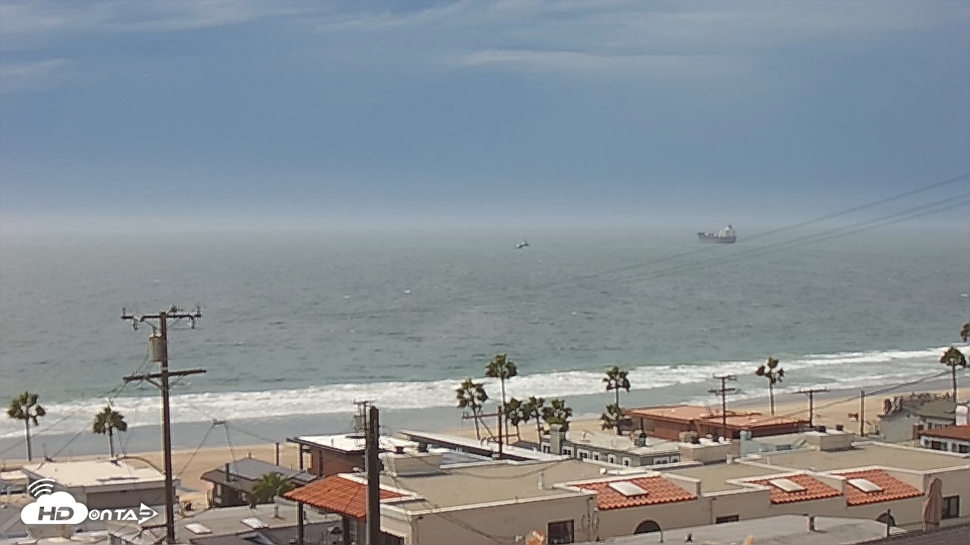Snapshot of El Porto Rosecrans Overlook Live Camera taken Sep 8, 2026, 2:38pm PDT