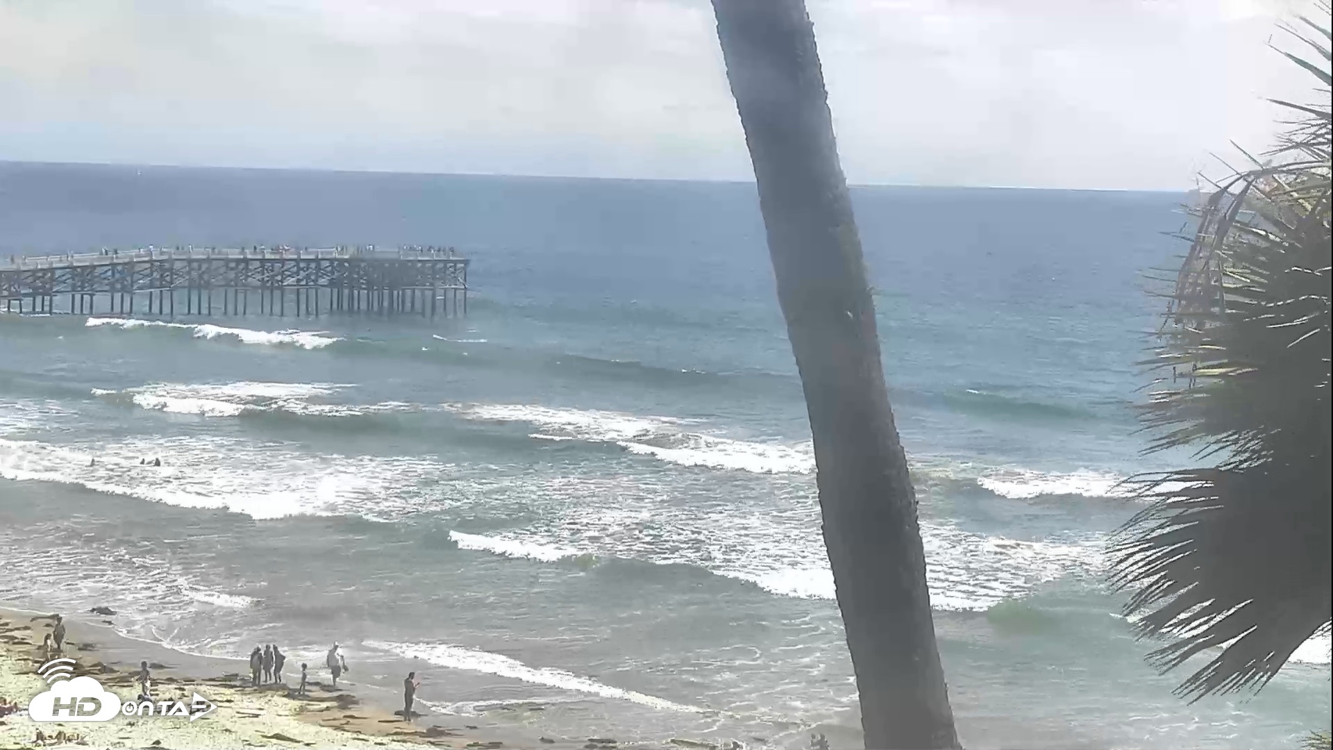 Snapshot of Mission Beach & Crystal Pier taken Jun 21, 2026, 3:32pm PDT