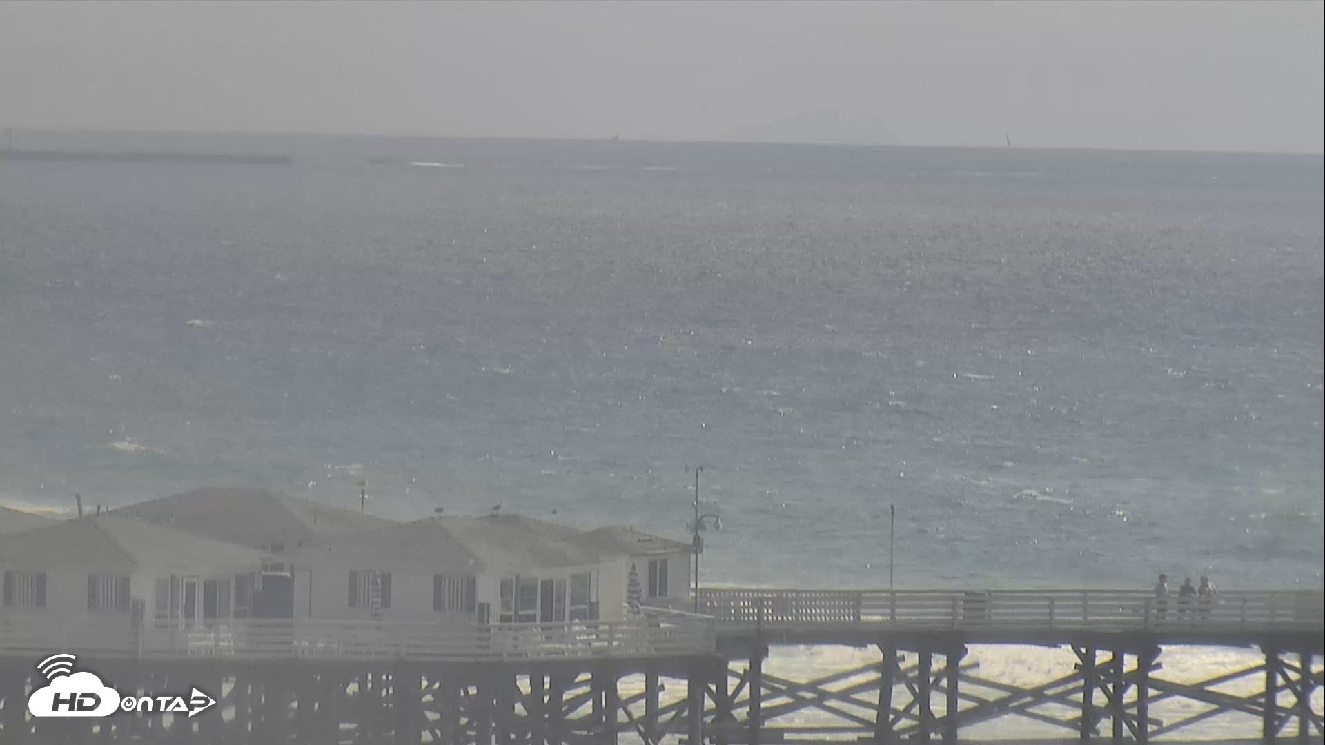 Snapshot of Mission Beach & Crystal Pier Live Webcam taken Sep 22, 2026, 2:11pm PDT