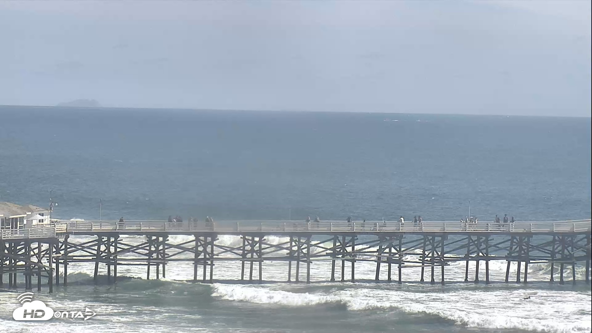 Snapshot of Mission Beach & Crystal Pier taken Jun 21, 2026, 3:33pm PDT