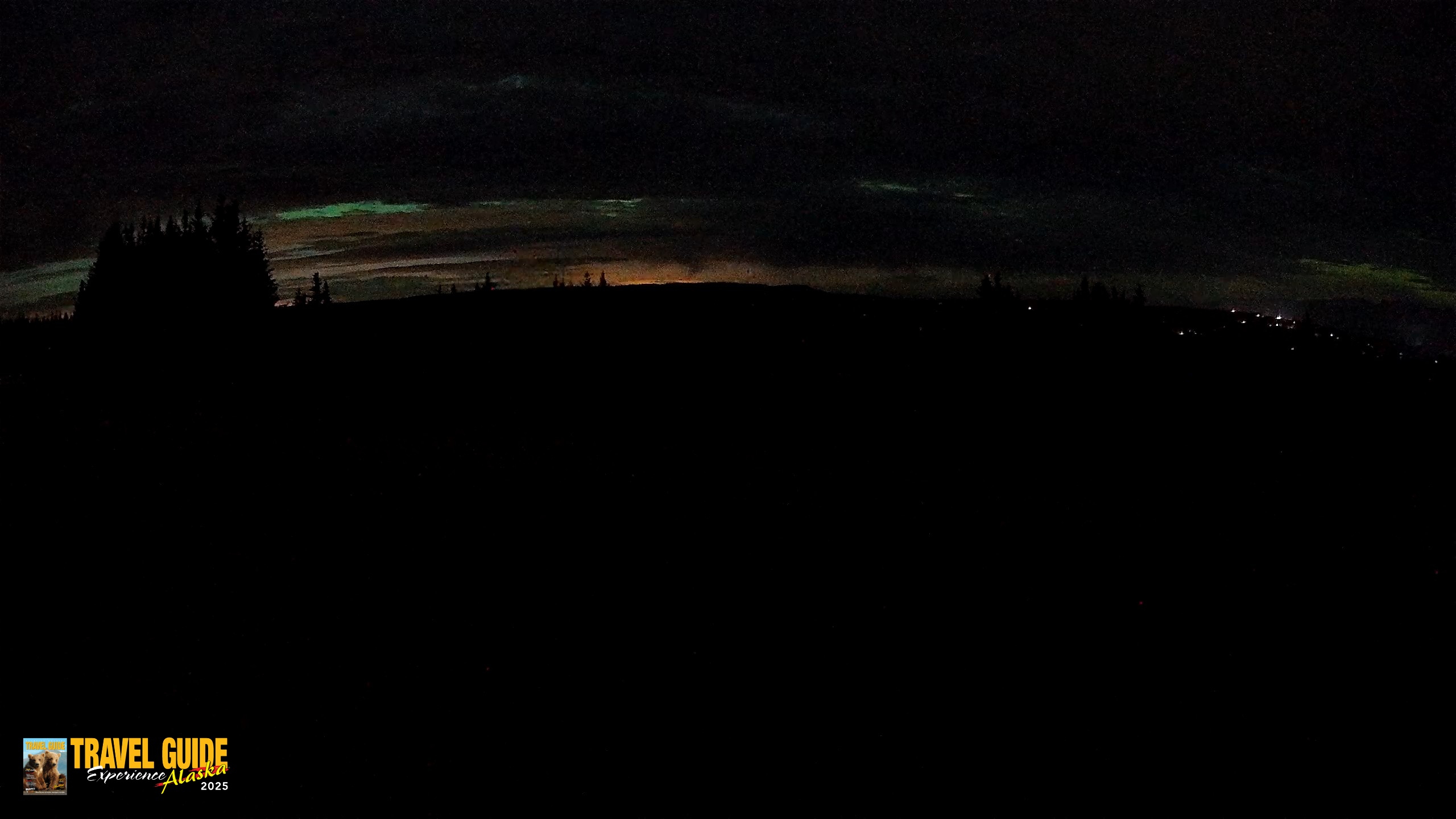 Snapshot of Homer Alaska Northern Lights Live Cam taken Aug 14, 2026, 2:16am AKDT