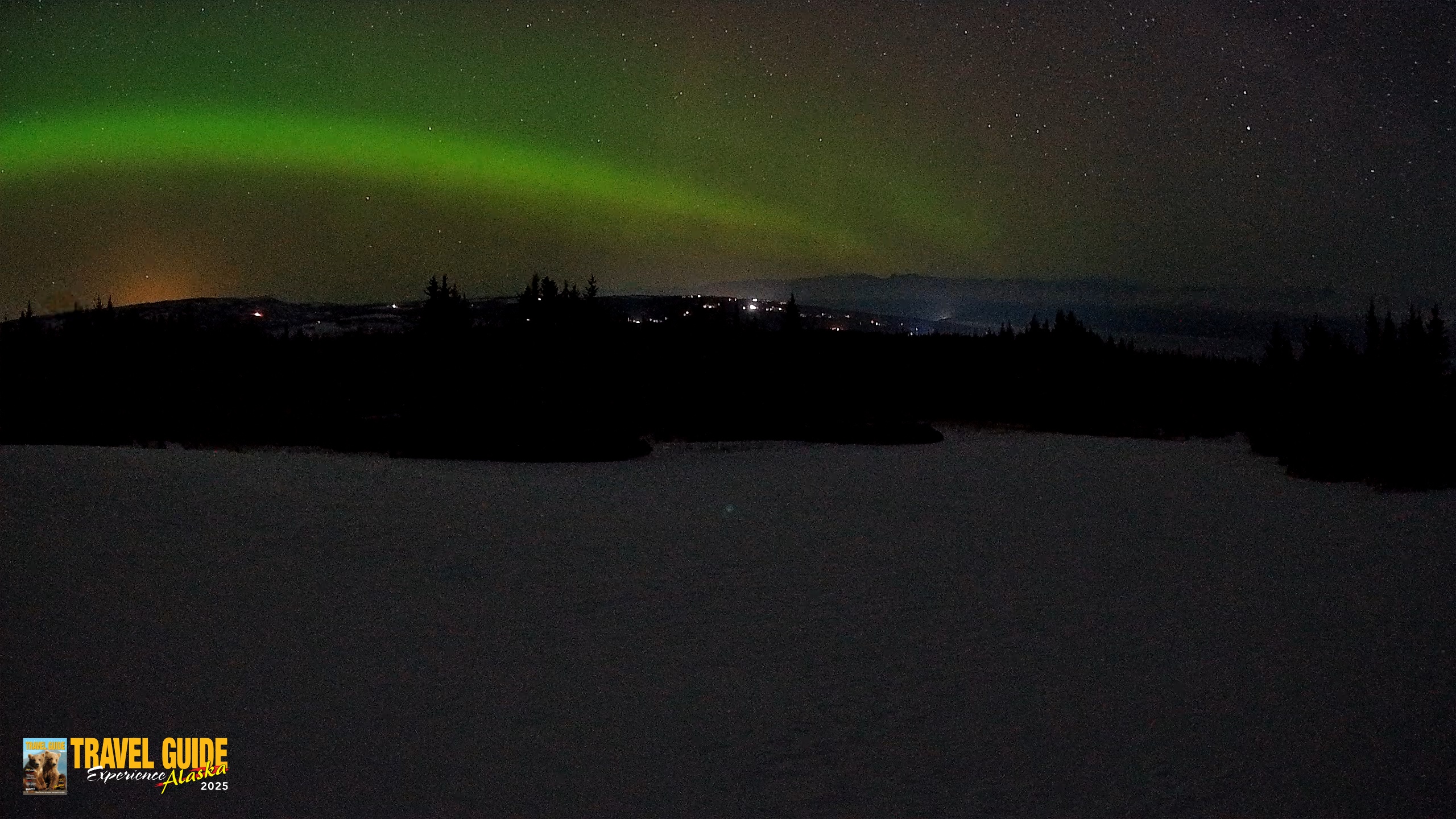 Snapshot of Homer Alaska Northern Lights Live Cam taken Mar 10, 2026, 5:07am AKDT