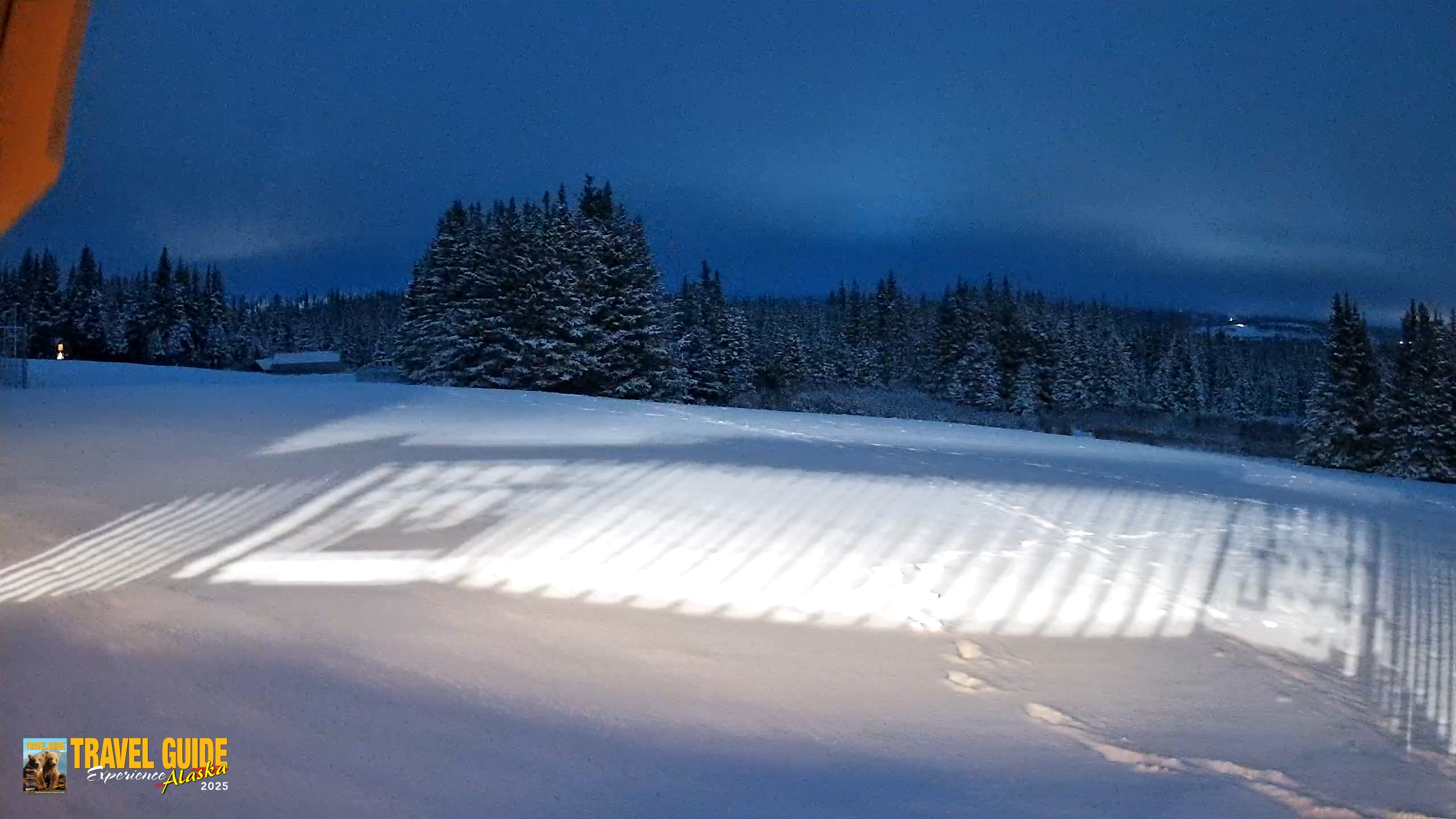 Snapshot of Homer Alaska Northern Lights Live Cam taken Jan 10, 2026, 6:24pm AKST