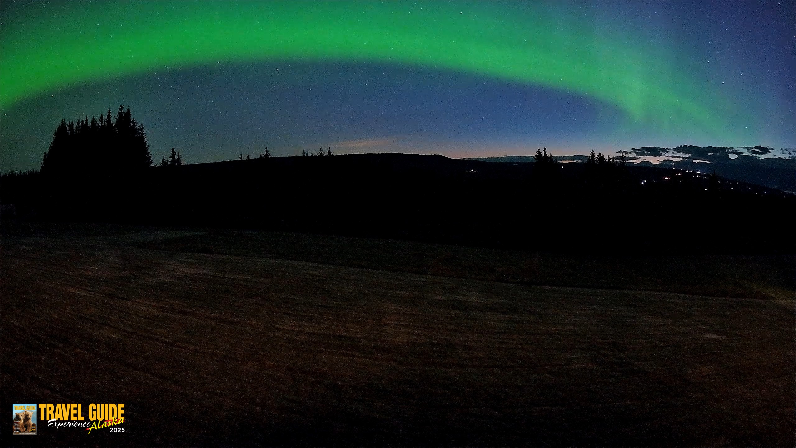 Snapshot of Homer Alaska Northern Lights Live Cam taken Sep 24, 2026, 6:01am AKDT