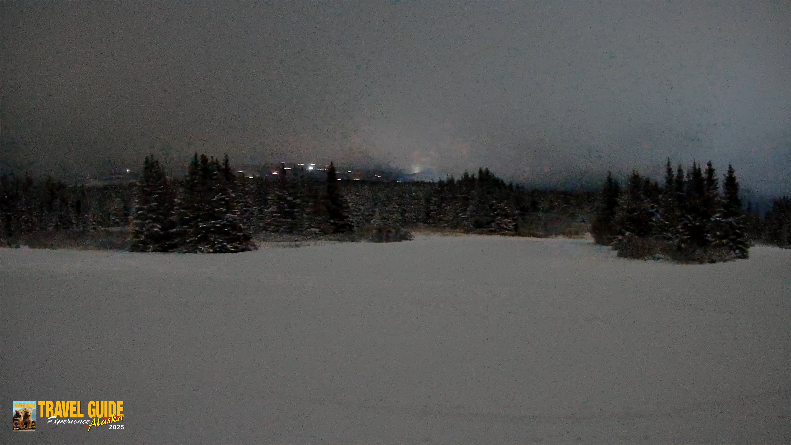 Snapshot of Homer Alaska Northern Lights Live Cam taken Jan 15, 2026, 2:16am AKST