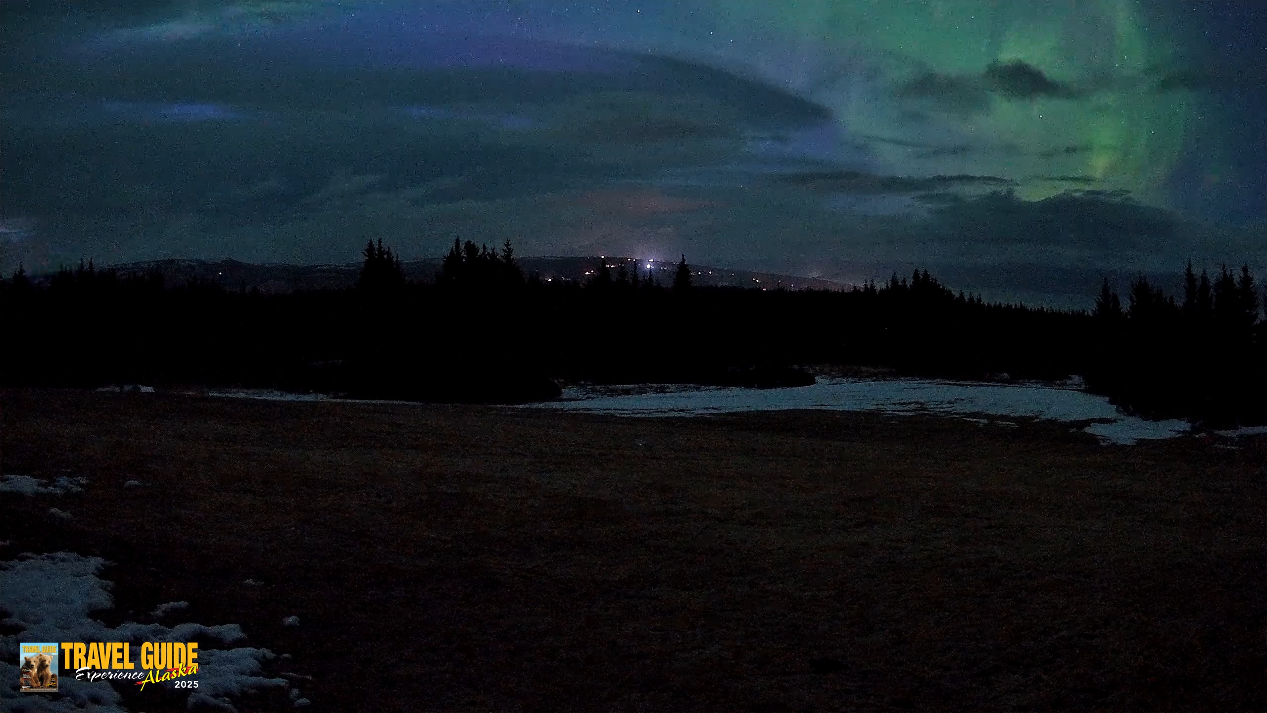 Snapshot of Homer Alaska Northern Lights Live Cam taken Apr 20, 2026, 4:07am AKDT