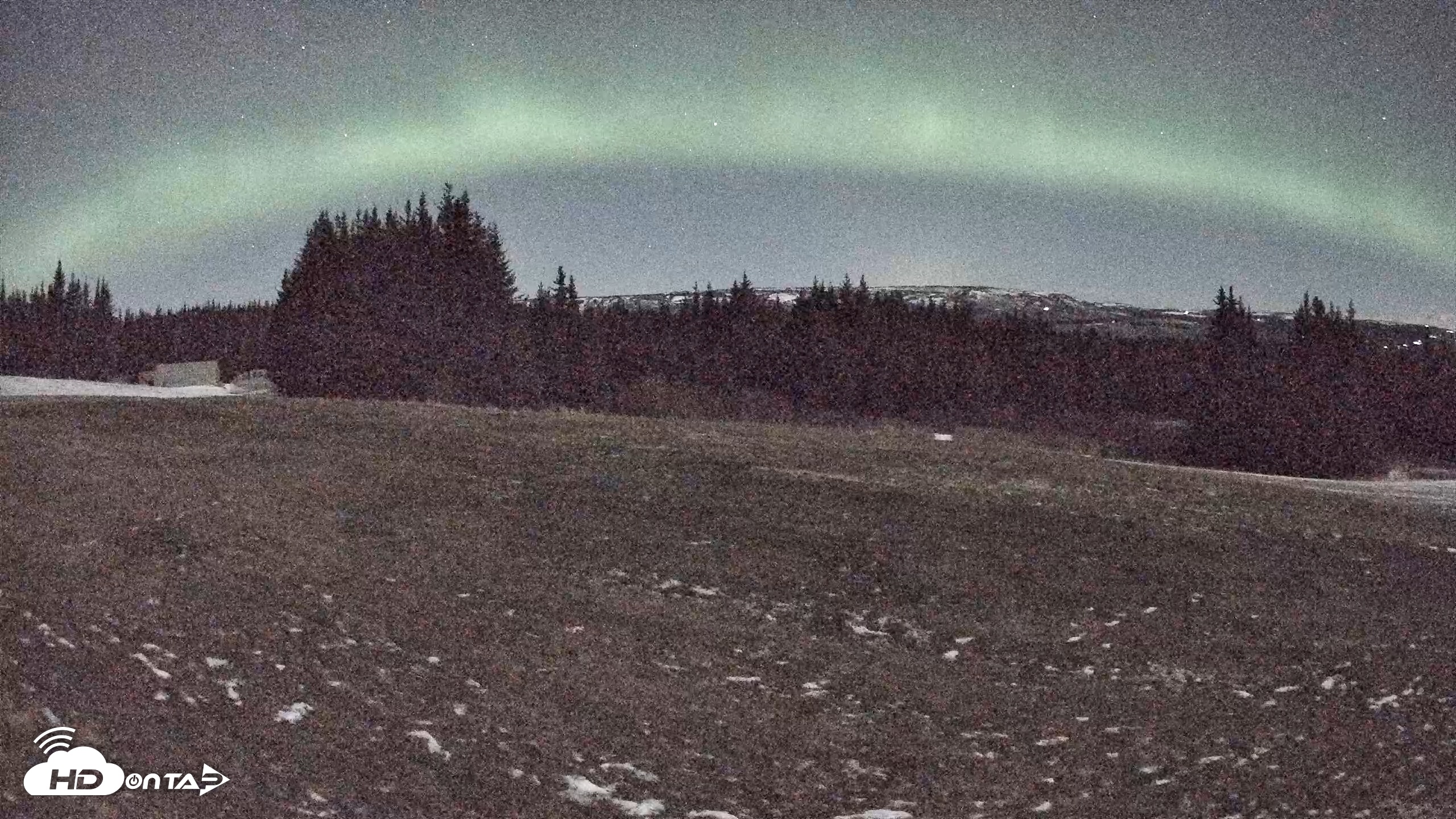 Snapshot of Homer Alaska Northern Lights Live Cam taken Dec 10, 2025, 3:52am AKST