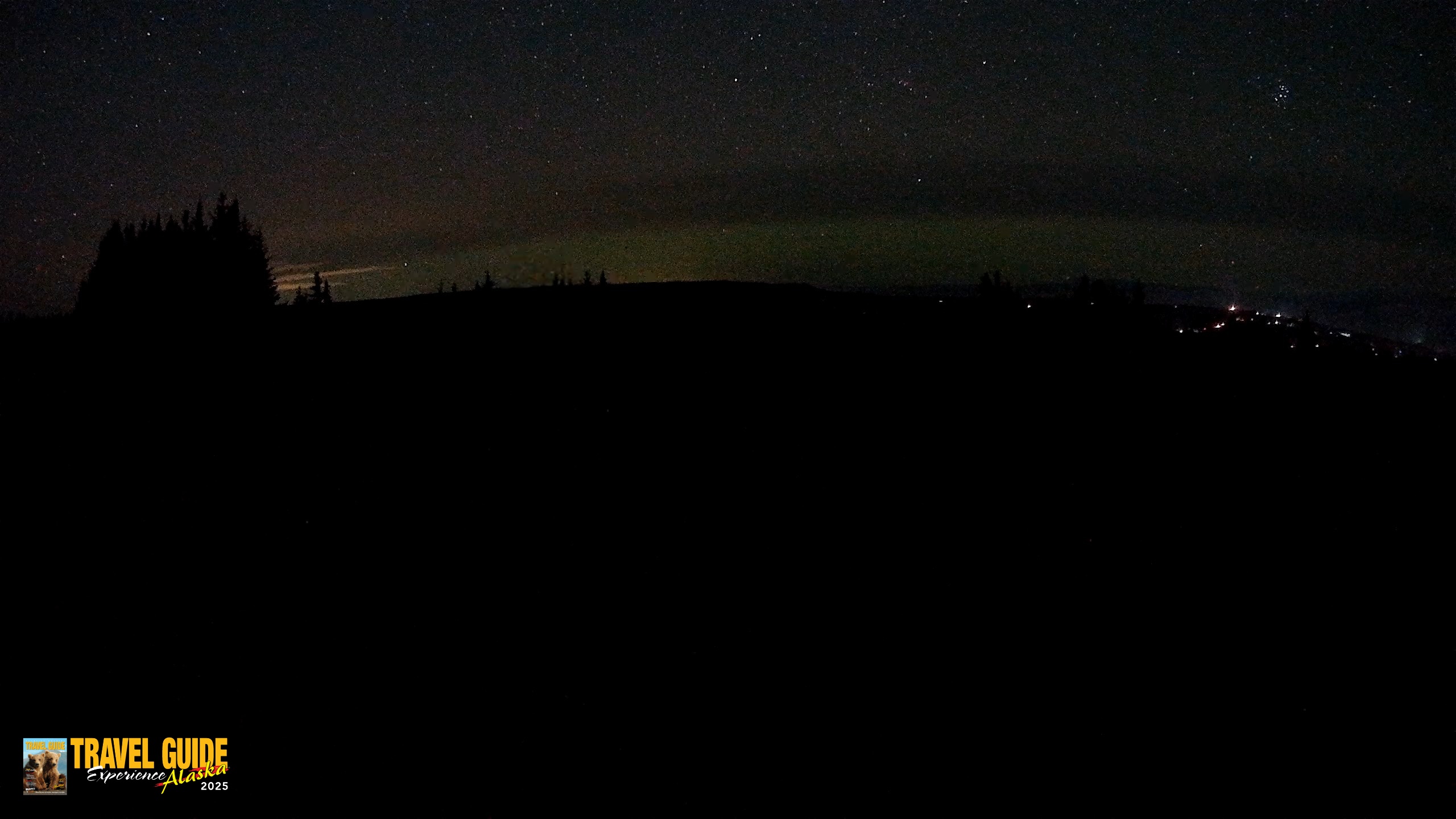 Snapshot of Homer Alaska Northern Lights Live Cam taken Sep 8, 2026, 11:32pm AKDT