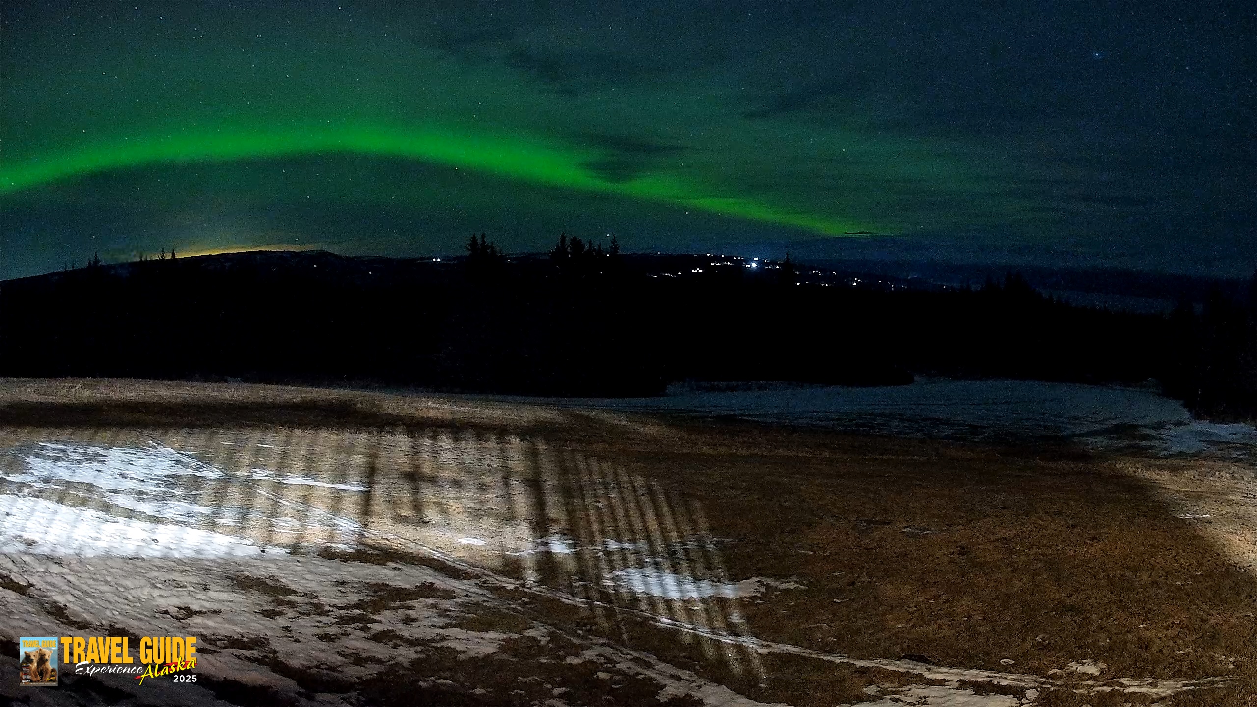 Snapshot of Homer Alaska Northern Lights Live Cam taken Feb 6, 2026, 10:02pm AKST