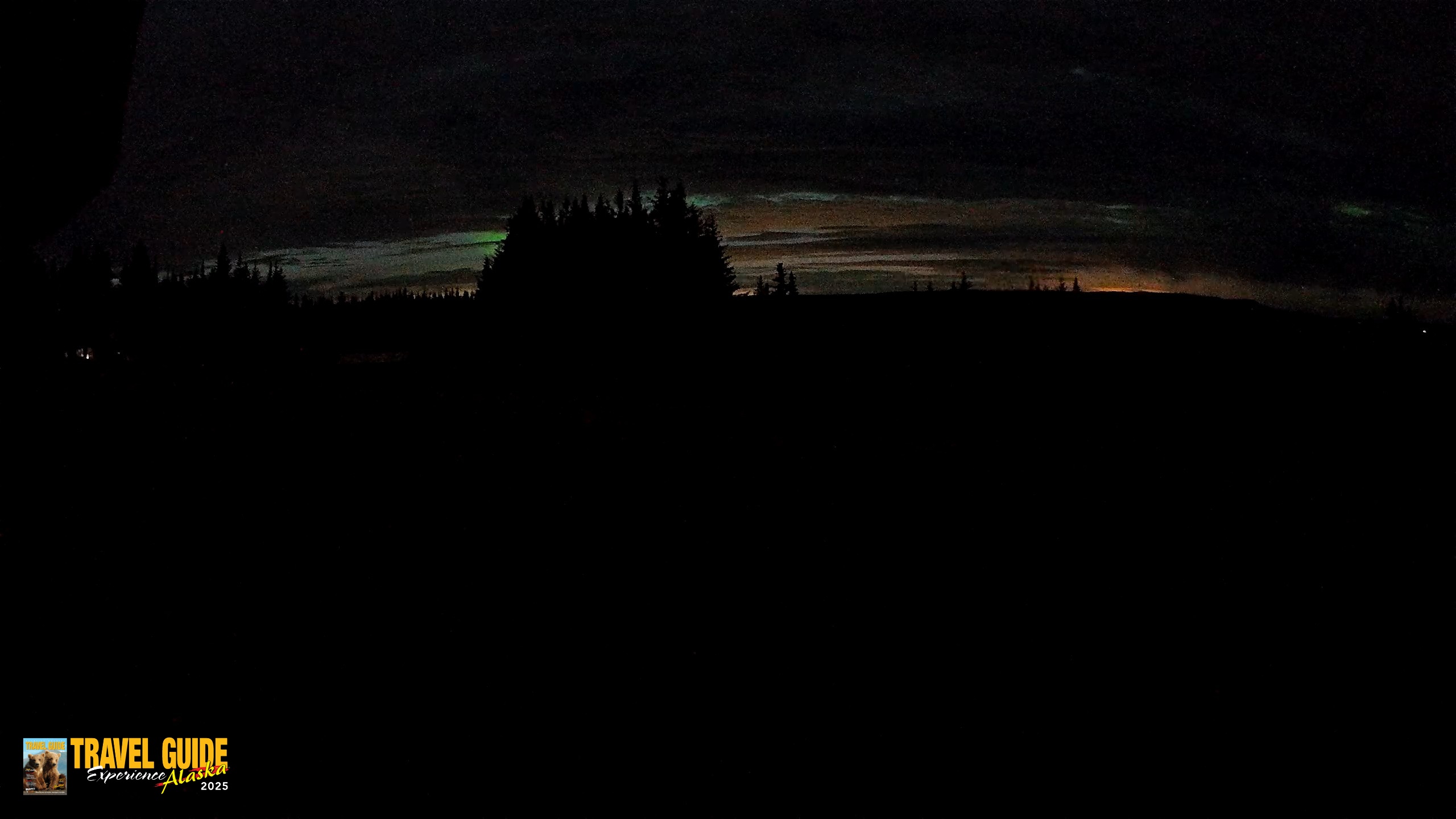 Snapshot of Homer Alaska Northern Lights Live Cam taken Aug 14, 2026, 2:12am AKDT