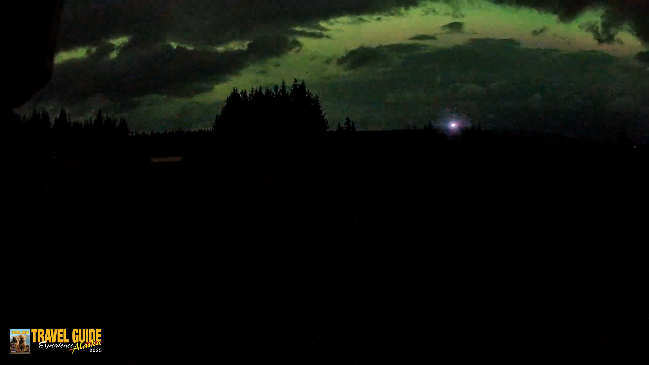 Snapshot of Homer Alaska Northern Lights Live Cam taken Sep 8, 2026, 4:10am AKDT