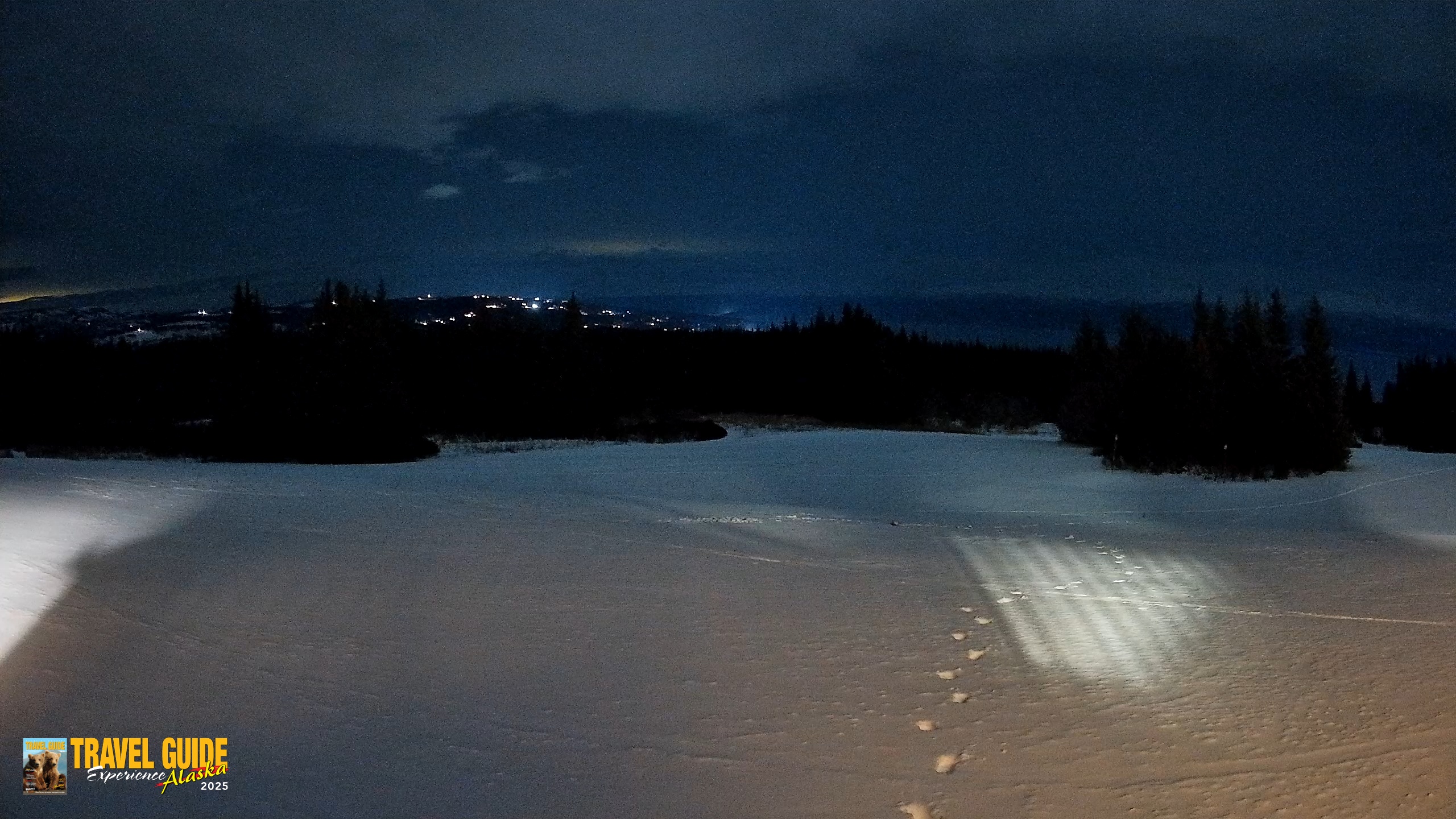 Snapshot of Homer Alaska Northern Lights Live Cam taken Jan 17, 2026, 8:07pm AKST