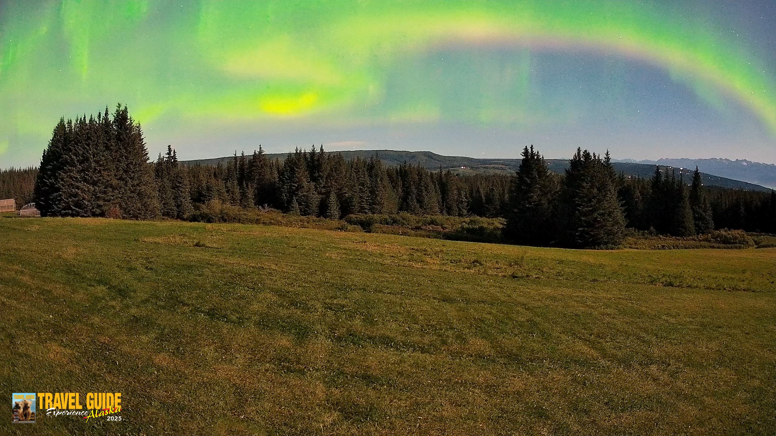 Snapshot of Homer Alaska Northern Lights Live Cam taken Aug 30, 2026, 3:46am AKDT