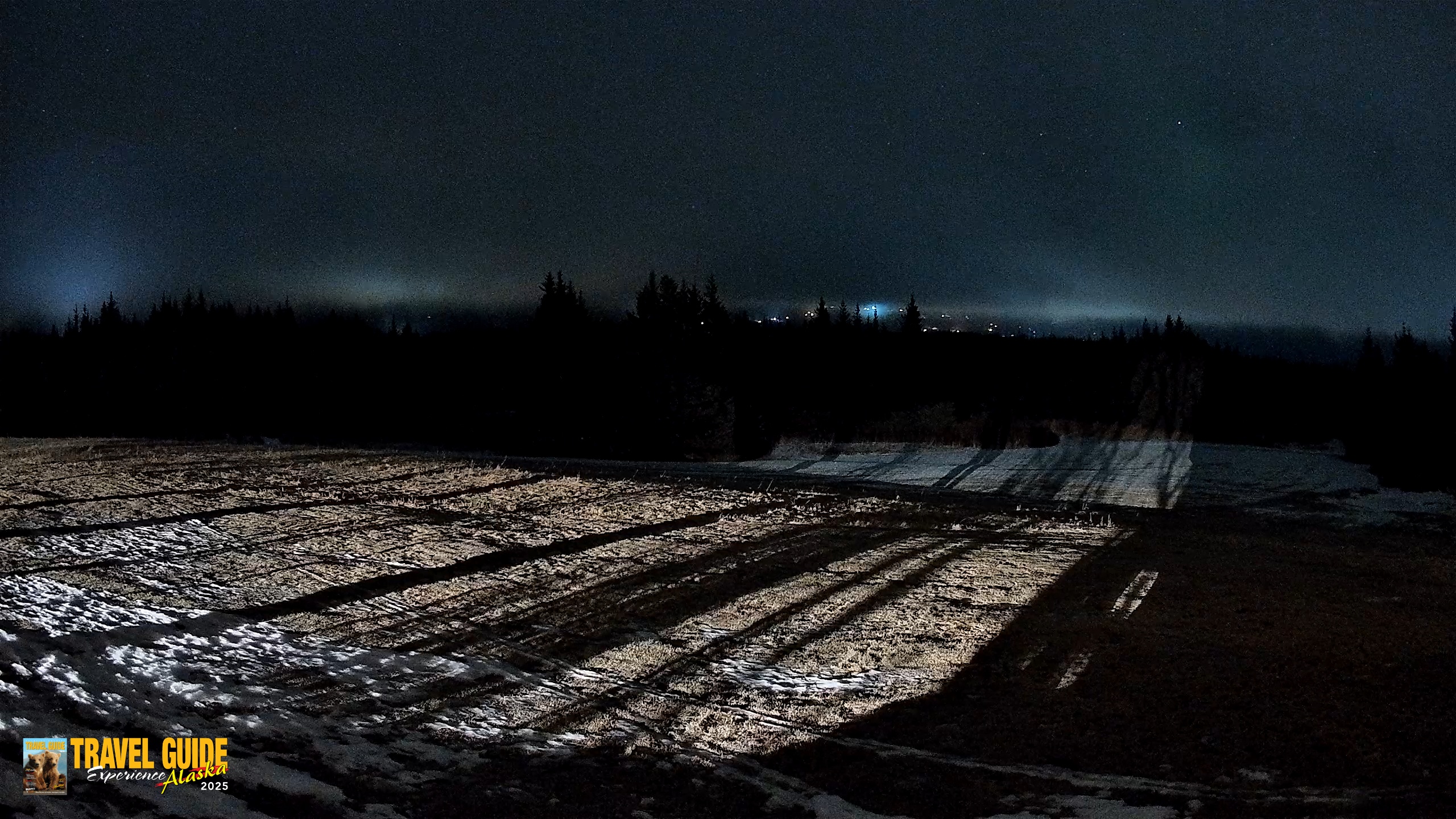 Snapshot of Homer Alaska Northern Lights Live Cam taken Feb 8, 2026, 9:24pm AKST