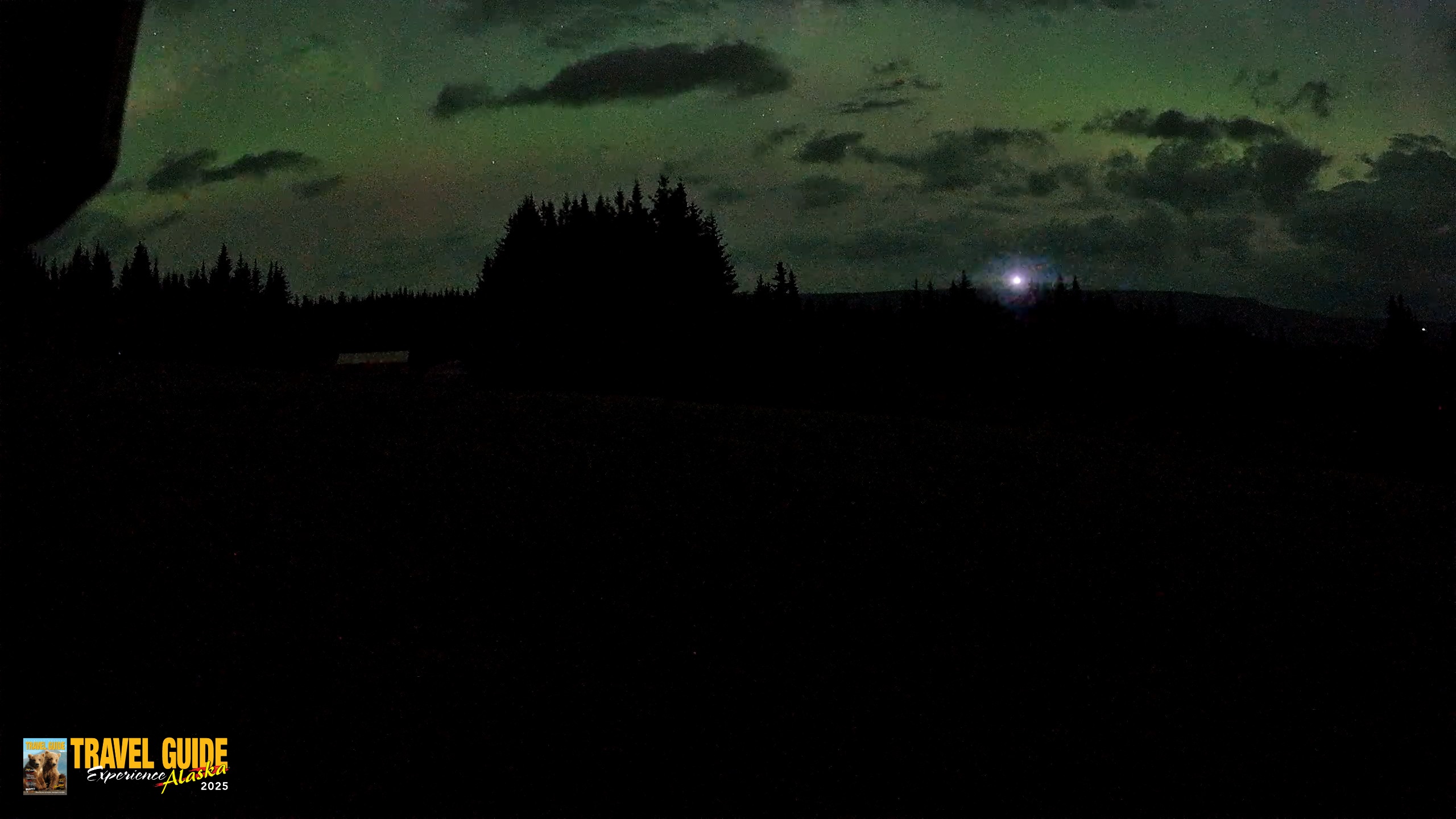 Snapshot of Homer Alaska Northern Lights Live Cam taken Sep 8, 2026, 4:53am AKDT