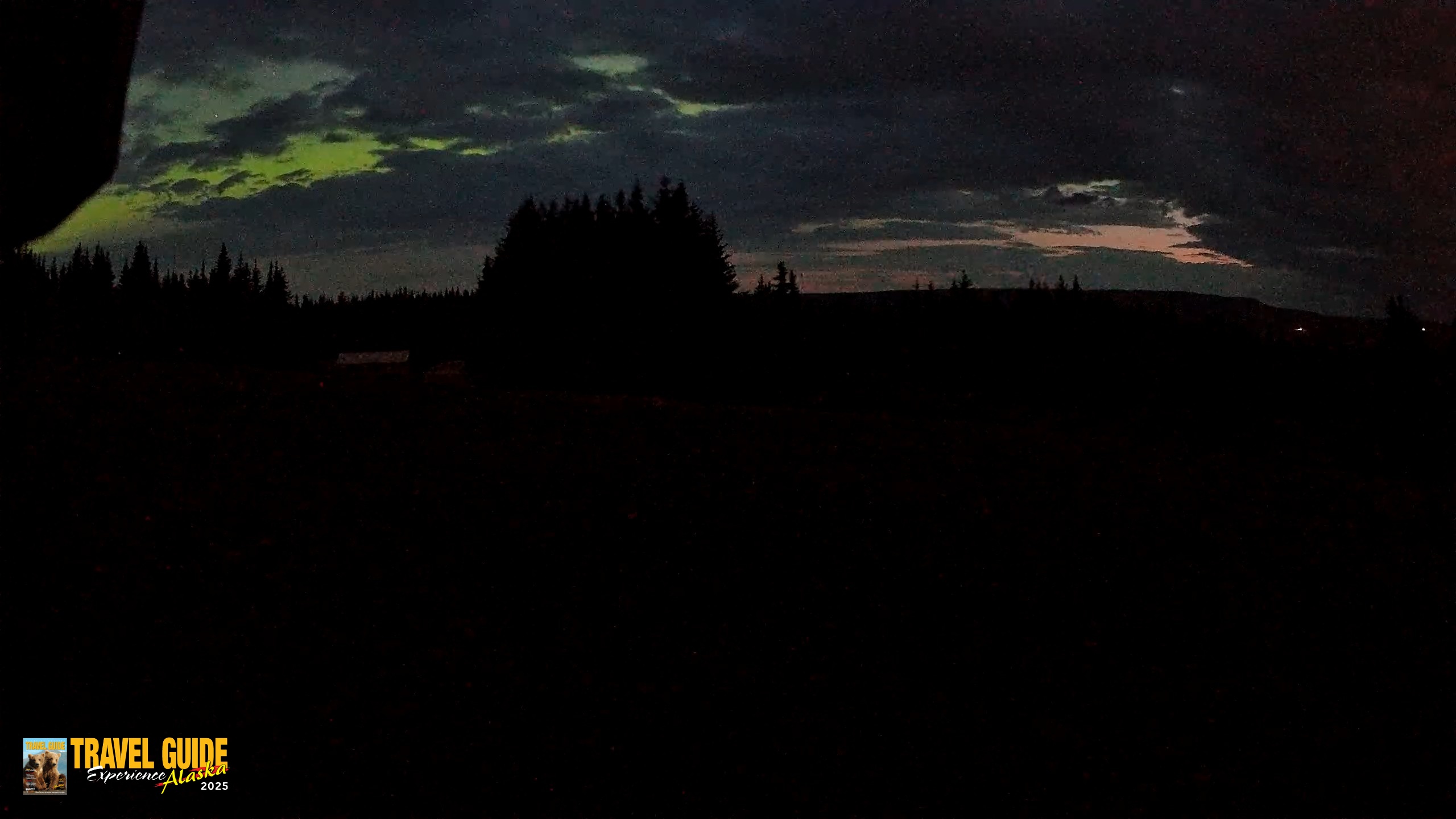 Snapshot of Homer Alaska Northern Lights Live Cam taken Sep 8, 2026, 5:36am AKDT