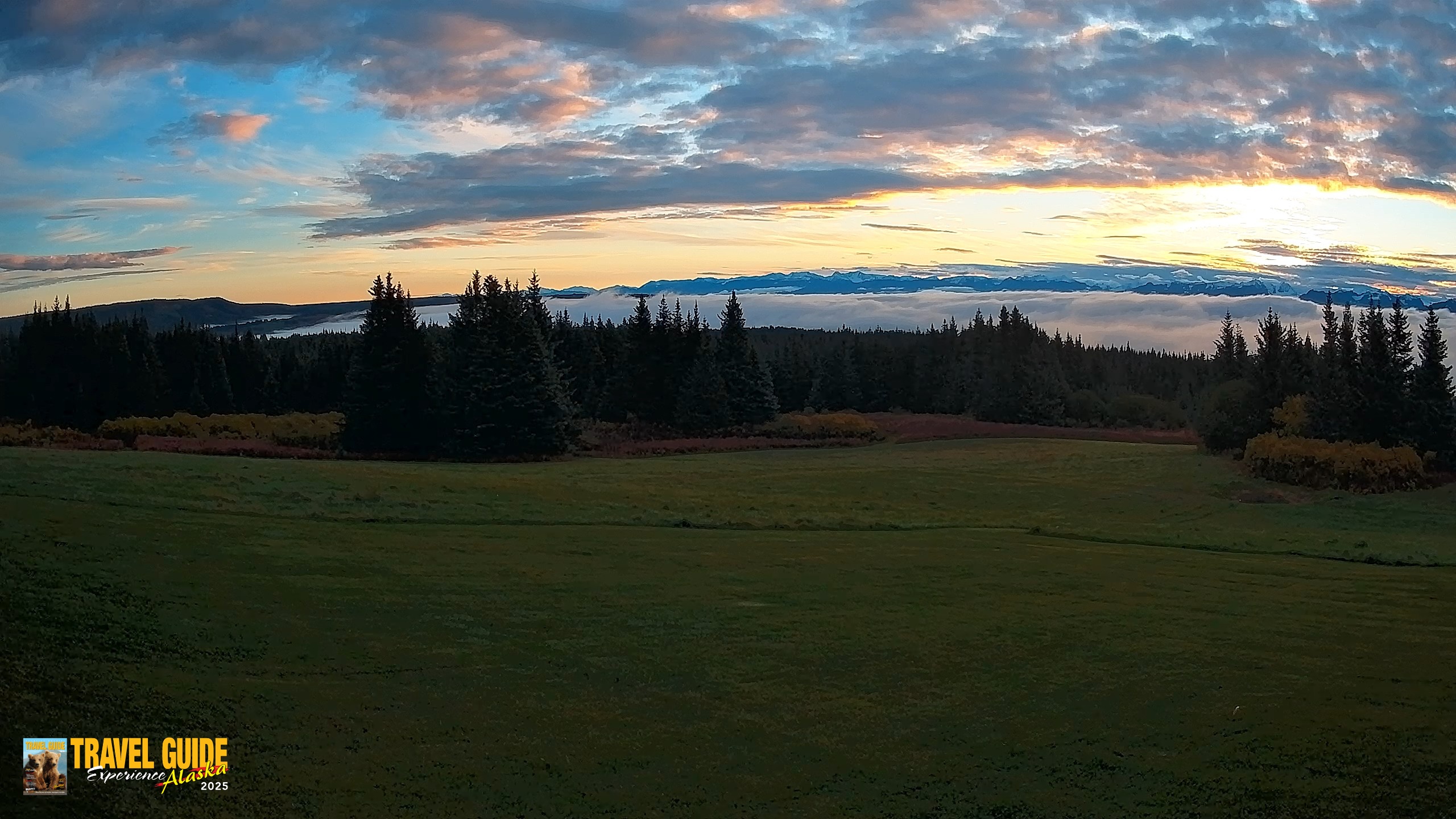 Snapshot of Homer Alaska Northern Lights Live Cam taken Sep 28, 2026, 8:23am AKDT